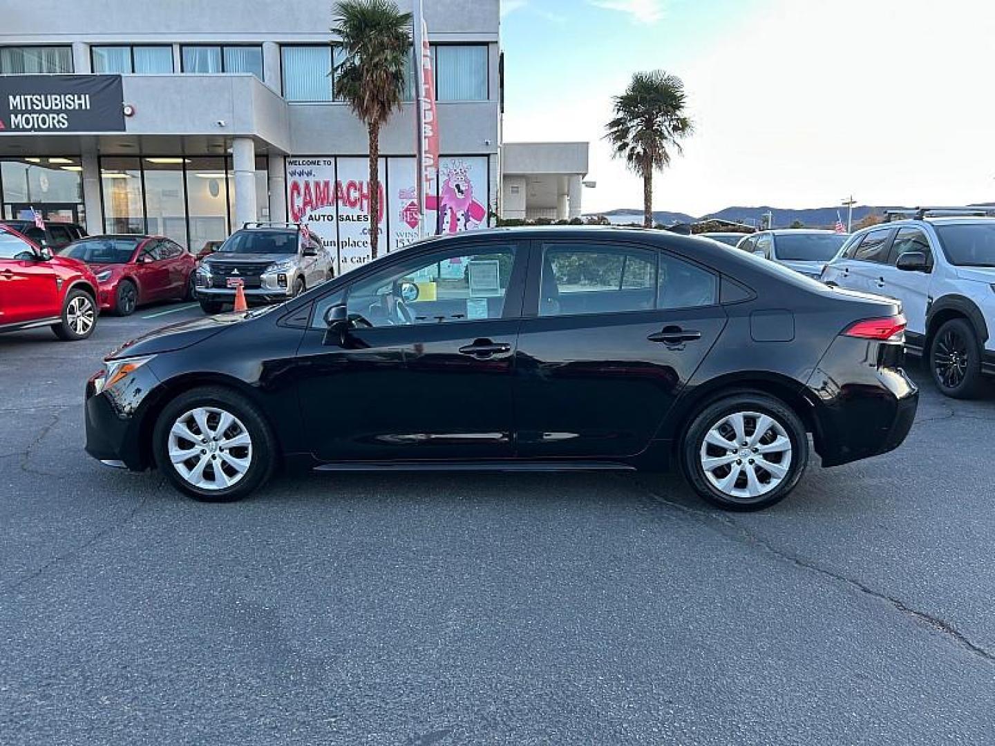 2023 BLACK Toyota Corolla (5YFB4MDE3PP) with an 4-Cyl 2.0 Liter engine, Automatic CVT transmission, located at 412 Auto Vista Drive, Palmdale, 93551, (661) 945-0620, 34.592636, -118.136681 - Photo#5