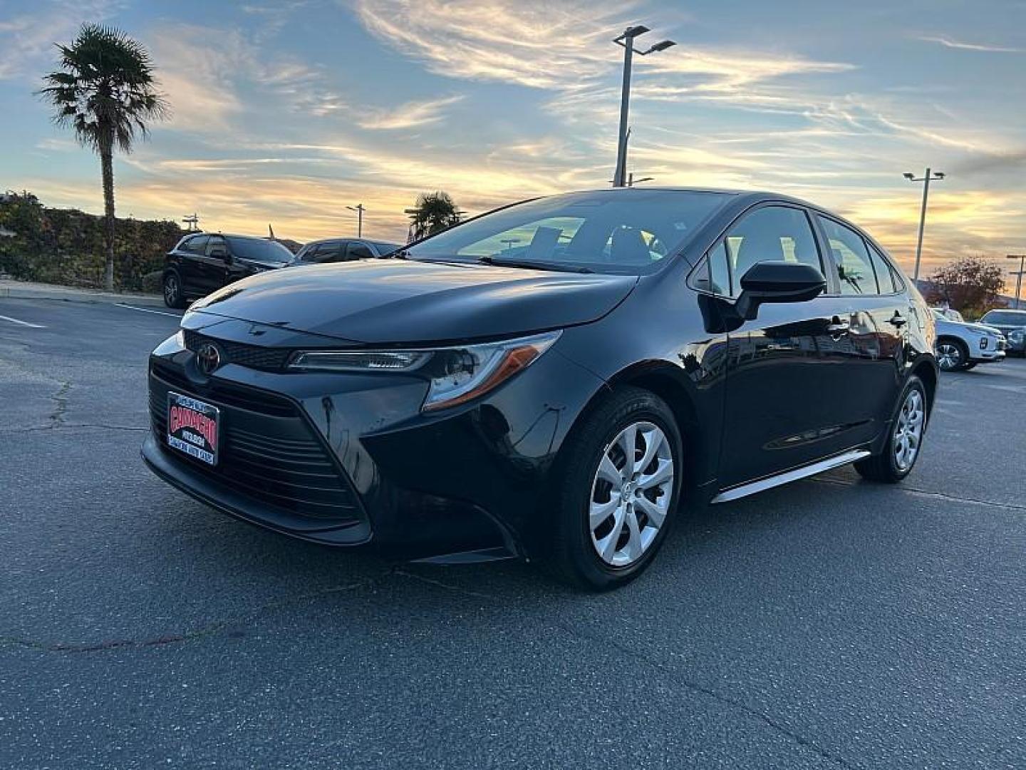 2023 BLACK Toyota Corolla (5YFB4MDE3PP) with an 4-Cyl 2.0 Liter engine, Automatic CVT transmission, located at 412 Auto Vista Drive, Palmdale, 93551, (661) 945-0620, 34.592636, -118.136681 - Photo#6