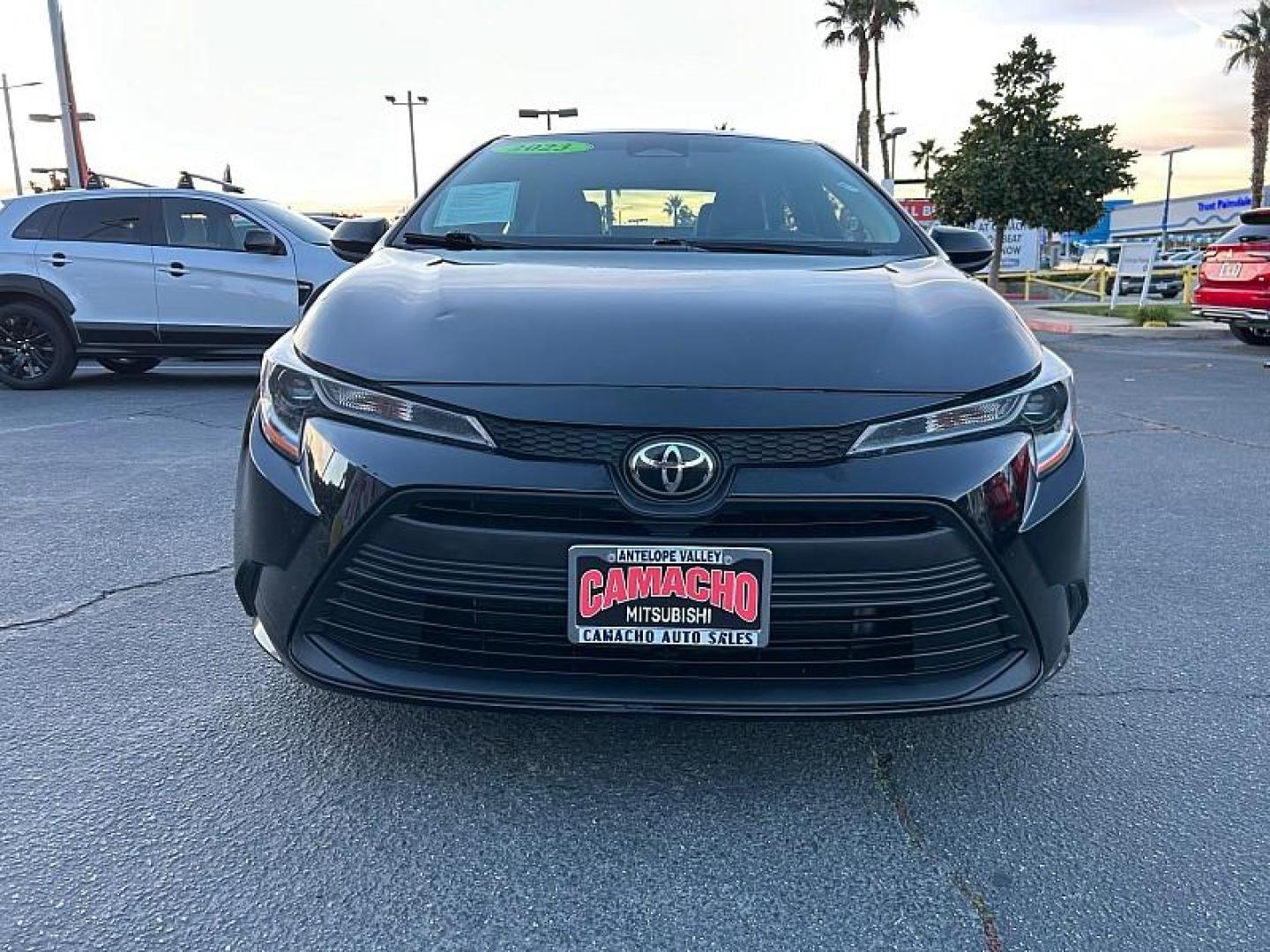 2023 BLACK Toyota Corolla (5YFB4MDE3PP) with an 4-Cyl 2.0 Liter engine, Automatic CVT transmission, located at 412 Auto Vista Drive, Palmdale, 93551, (661) 945-0620, 34.592636, -118.136681 - Photo#7
