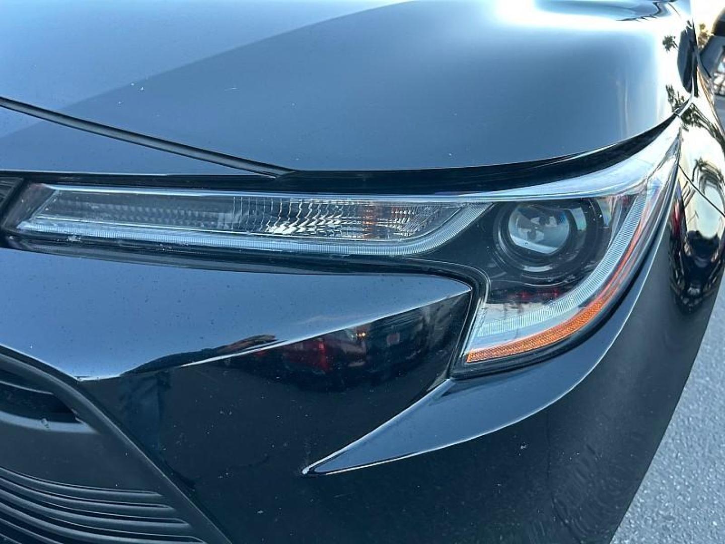 2023 BLACK Toyota Corolla (5YFB4MDE3PP) with an 4-Cyl 2.0 Liter engine, Automatic CVT transmission, located at 412 Auto Vista Drive, Palmdale, 93551, (661) 945-0620, 34.592636, -118.136681 - Photo#9