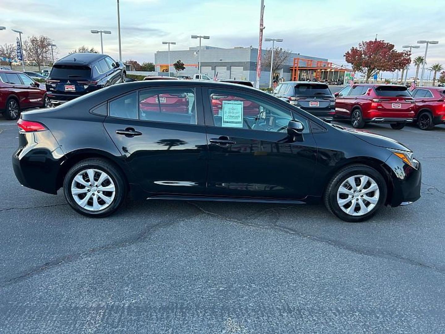 2023 BLACK Toyota Corolla (5YFB4MDE3PP) with an 4-Cyl 2.0 Liter engine, Automatic CVT transmission, located at 412 Auto Vista Drive, Palmdale, 93551, (661) 945-0620, 34.592636, -118.136681 - Photo#11