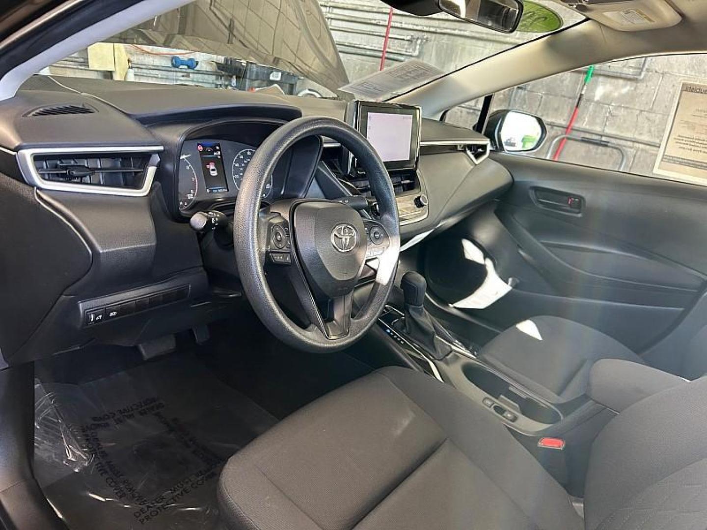 2023 BLACK Toyota Corolla (5YFB4MDE3PP) with an 4-Cyl 2.0 Liter engine, Automatic CVT transmission, located at 412 Auto Vista Drive, Palmdale, 93551, (661) 945-0620, 34.592636, -118.136681 - Photo#17