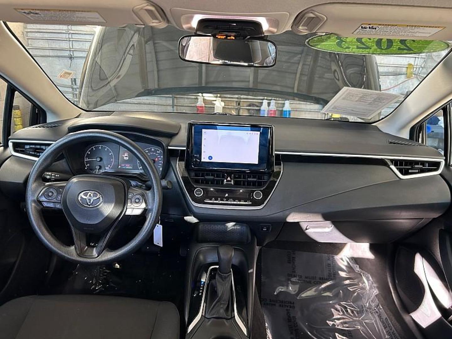 2023 BLACK Toyota Corolla (5YFB4MDE3PP) with an 4-Cyl 2.0 Liter engine, Automatic CVT transmission, located at 412 Auto Vista Drive, Palmdale, 93551, (661) 945-0620, 34.592636, -118.136681 - Photo#18