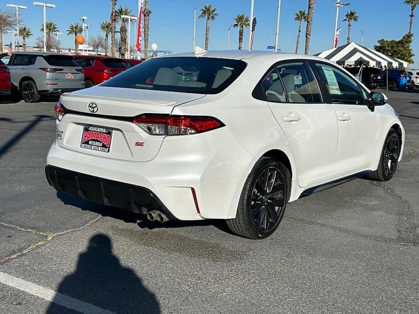 2023 WHITE Toyota Corolla (5YFS4MCE4PP) with an 4-Cyl 2.0 Liter engine, Automatic CVT transmission, located at 412 Auto Vista Drive, Palmdale, 93551, (661) 945-0620, 34.592636, -118.136681 - Photo#5
