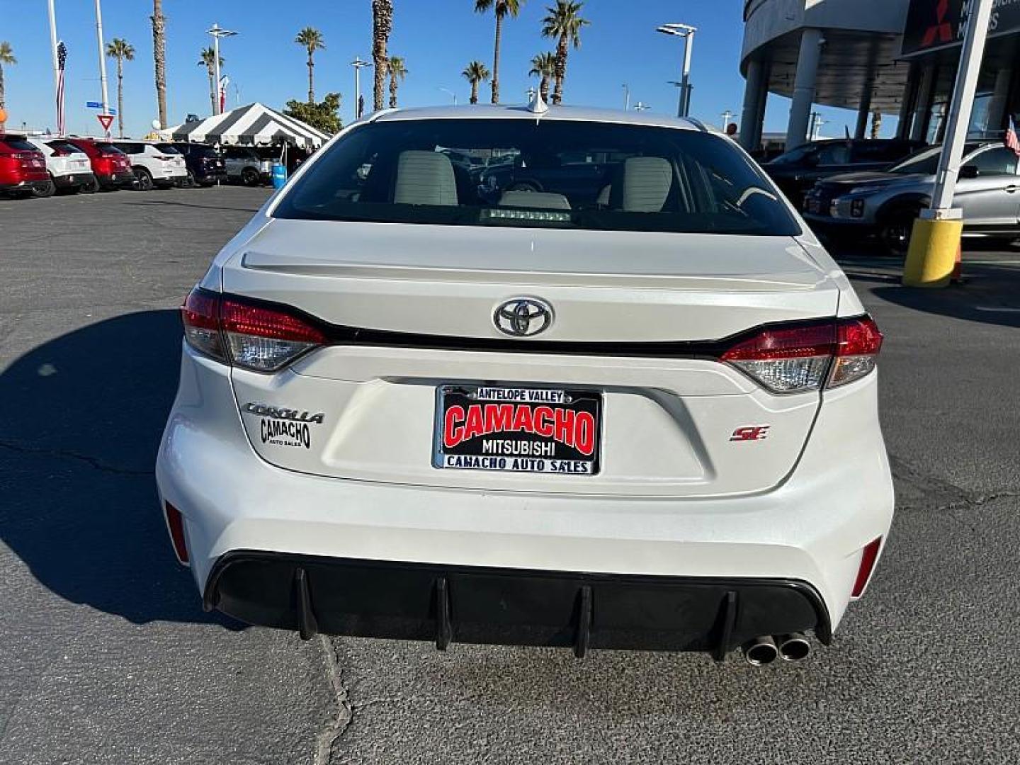 2023 WHITE Toyota Corolla (5YFS4MCE4PP) with an 4-Cyl 2.0 Liter engine, Automatic CVT transmission, located at 412 Auto Vista Drive, Palmdale, 93551, (661) 945-0620, 34.592636, -118.136681 - Photo#6