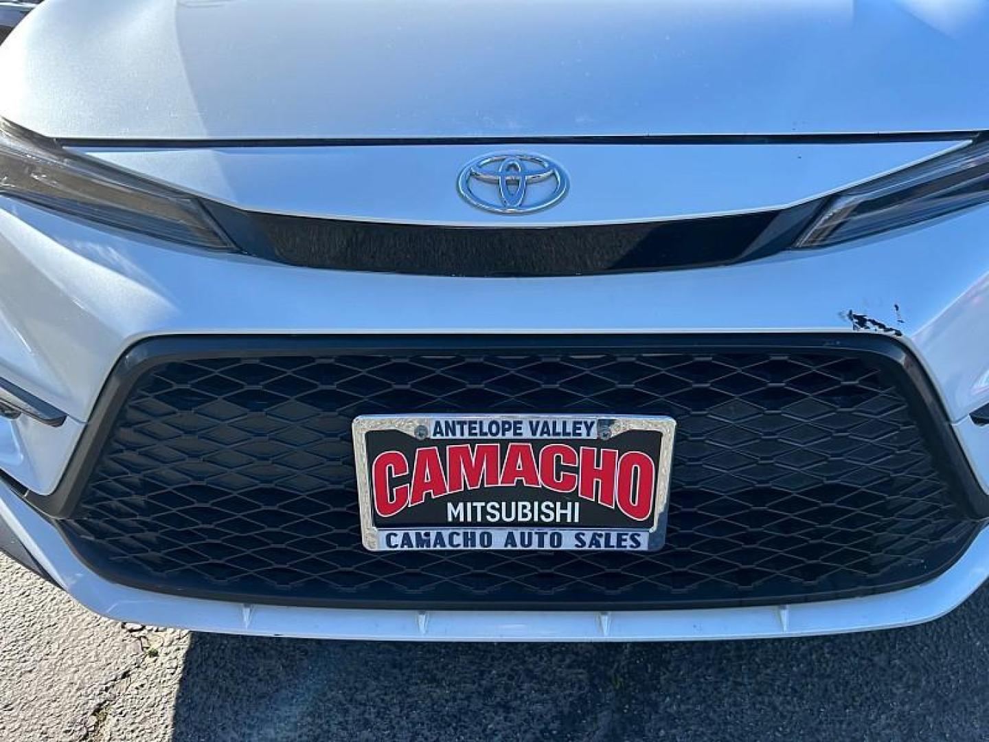 2023 WHITE Toyota Corolla (5YFS4MCE4PP) with an 4-Cyl 2.0 Liter engine, Automatic CVT transmission, located at 412 Auto Vista Drive, Palmdale, 93551, (661) 945-0620, 34.592636, -118.136681 - Photo#9