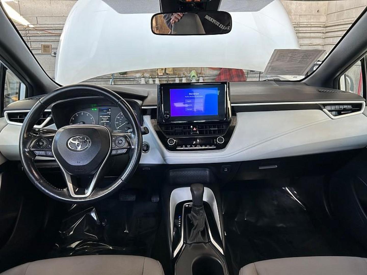 2023 WHITE Toyota Corolla (5YFS4MCE4PP) with an 4-Cyl 2.0 Liter engine, Automatic CVT transmission, located at 412 Auto Vista Drive, Palmdale, 93551, (661) 945-0620, 34.592636, -118.136681 - Photo#19