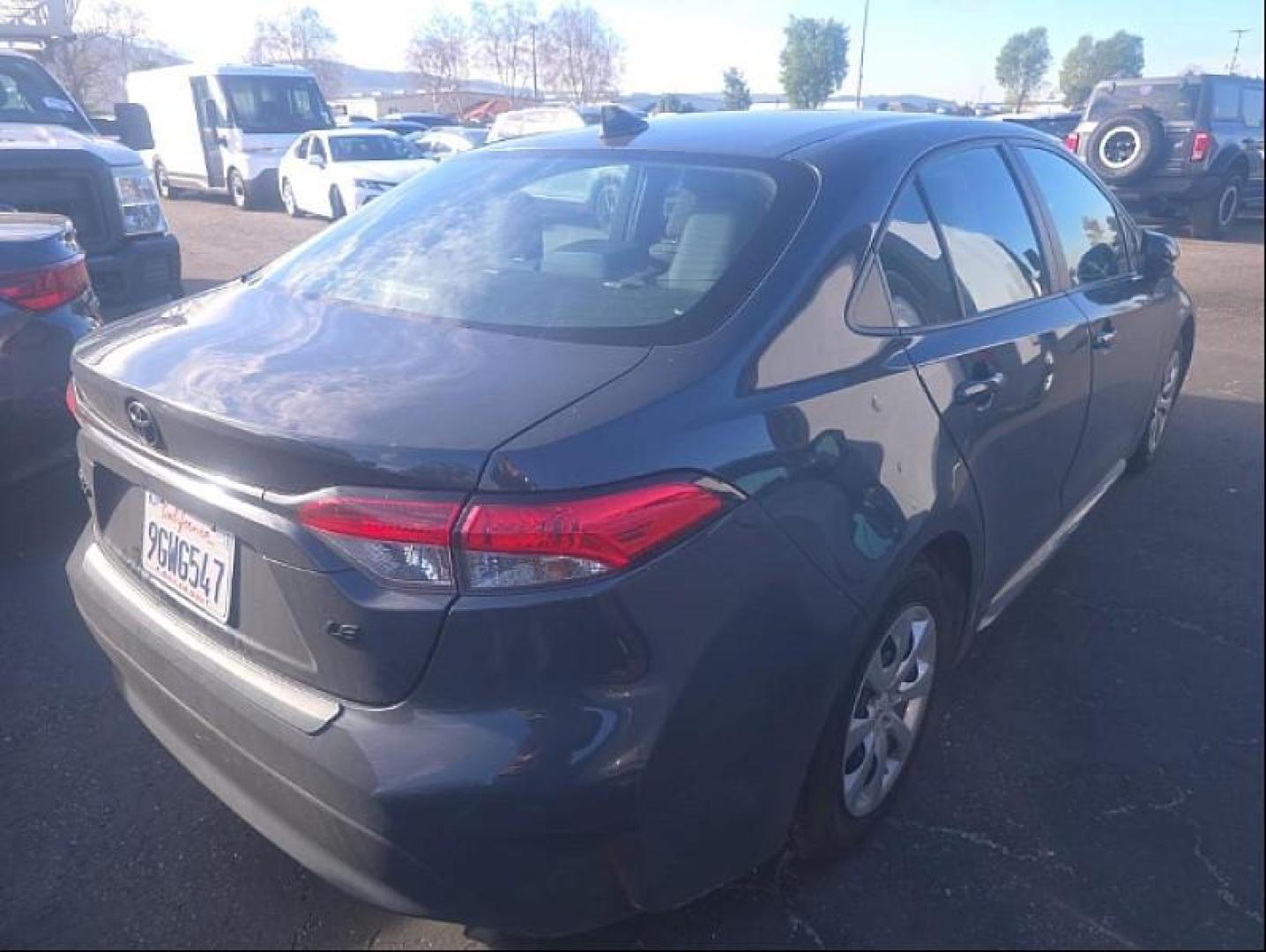 2023 GRAY Toyota Corolla (5YFB4MDE0PP) with an 4-Cyl 2.0 Liter engine, Automatic CVT transmission, located at 412 Auto Vista Drive, Palmdale, 93551, (661) 945-0620, 34.592636, -118.136681 - Photo#2