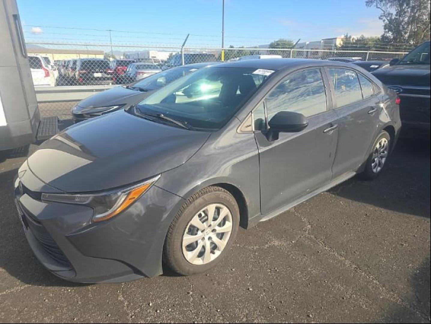 2023 GRAY Toyota Corolla (5YFB4MDE0PP) with an 4-Cyl 2.0 Liter engine, Automatic CVT transmission, located at 412 Auto Vista Drive, Palmdale, 93551, (661) 945-0620, 34.592636, -118.136681 - Photo#4