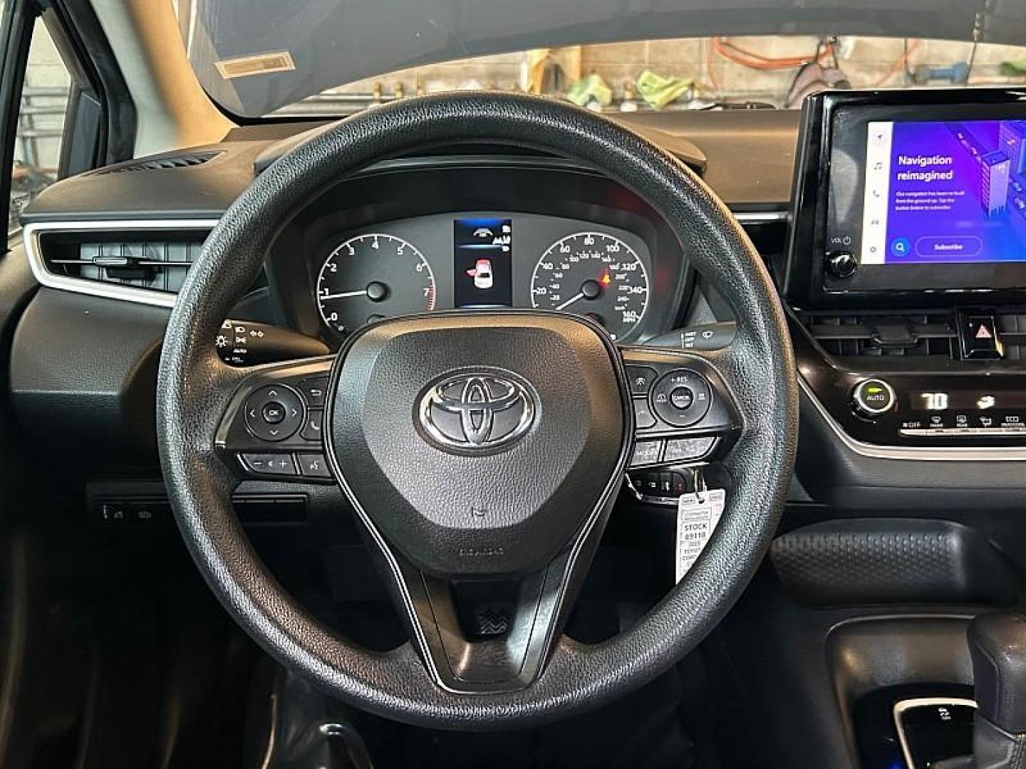 2023 GRAY Toyota Corolla (5YFB4MDE0PP) with an 4-Cyl 2.0 Liter engine, Automatic CVT transmission, located at 412 Auto Vista Drive, Palmdale, 93551, (661) 945-0620, 34.592636, -118.136681 - Photo#12