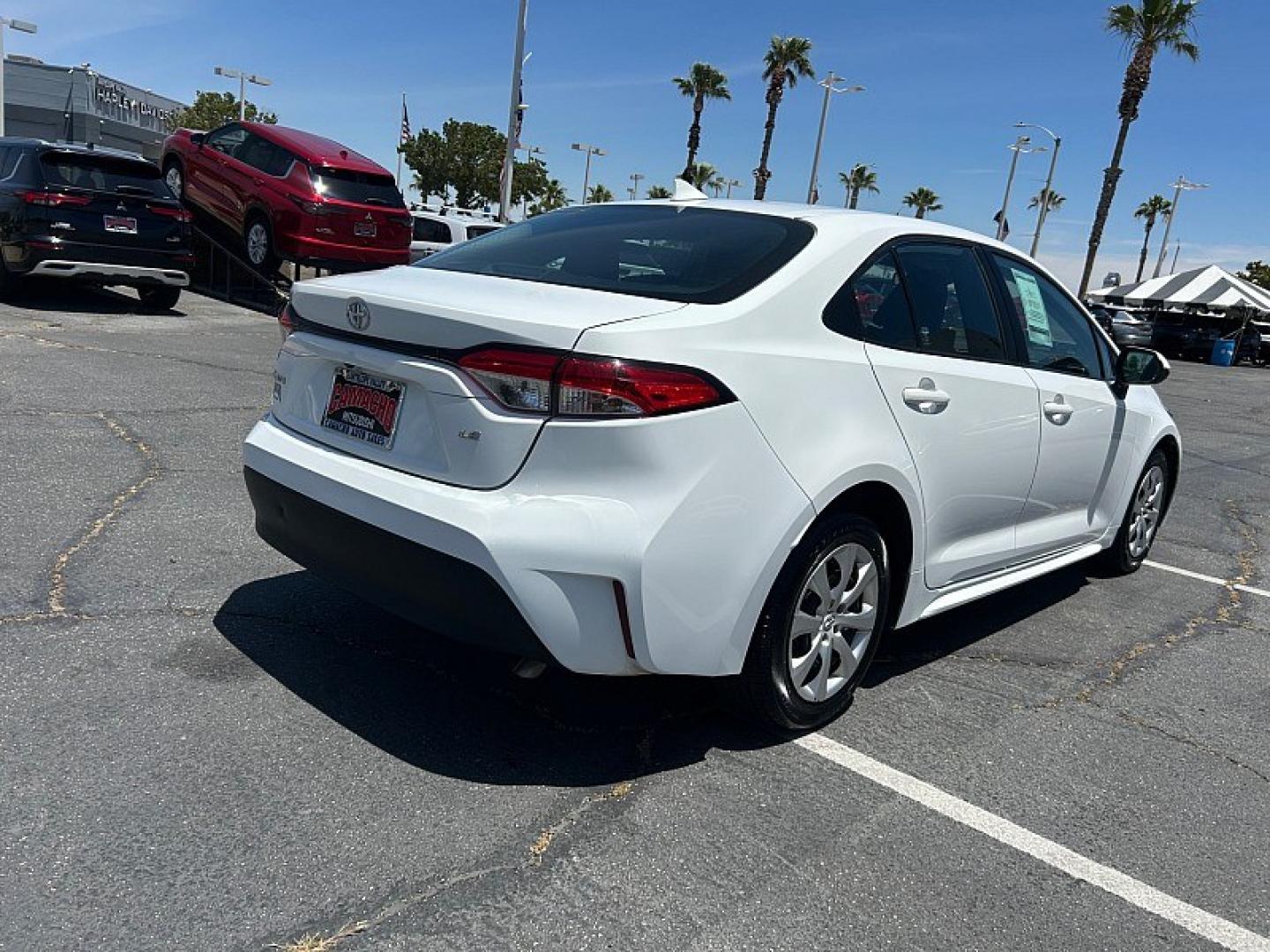 2023 WHITE Toyota Corolla (5YFB4MDE1PP) with an 4-Cyl 2.0 Liter engine, Automatic CVT transmission, located at 412 Auto Vista Drive, Palmdale, 93551, (661) 945-0620, 34.592636, -118.136681- Photo#2