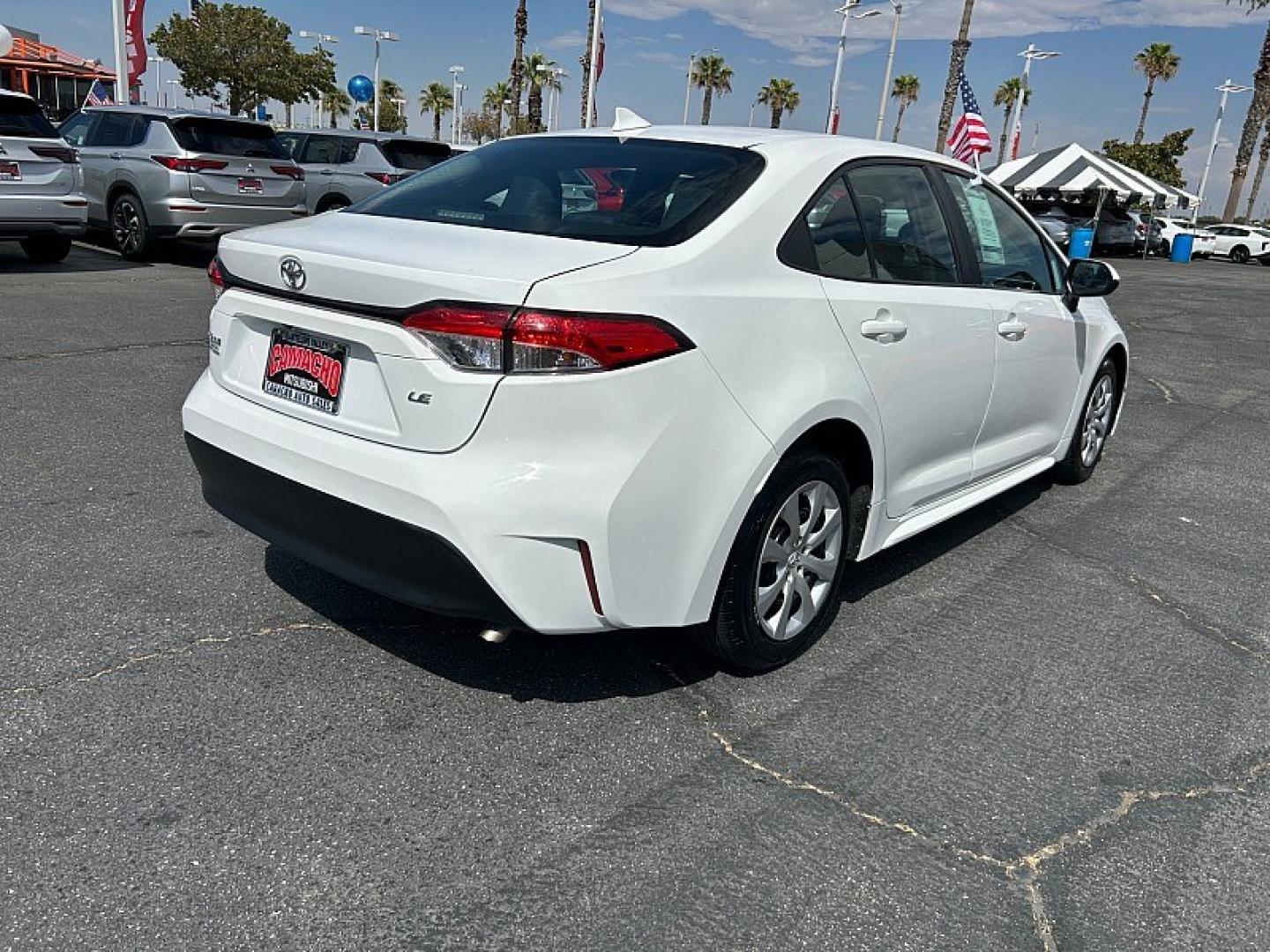 2023 White Toyota Corolla (5YFB4MDE6PP) with an 4-Cyl 2.0 Liter engine, Automatic CVT transmission, located at 412 Auto Vista Drive, Palmdale, 93551, (661) 945-0620, 34.592636, -118.136681- Photo#8