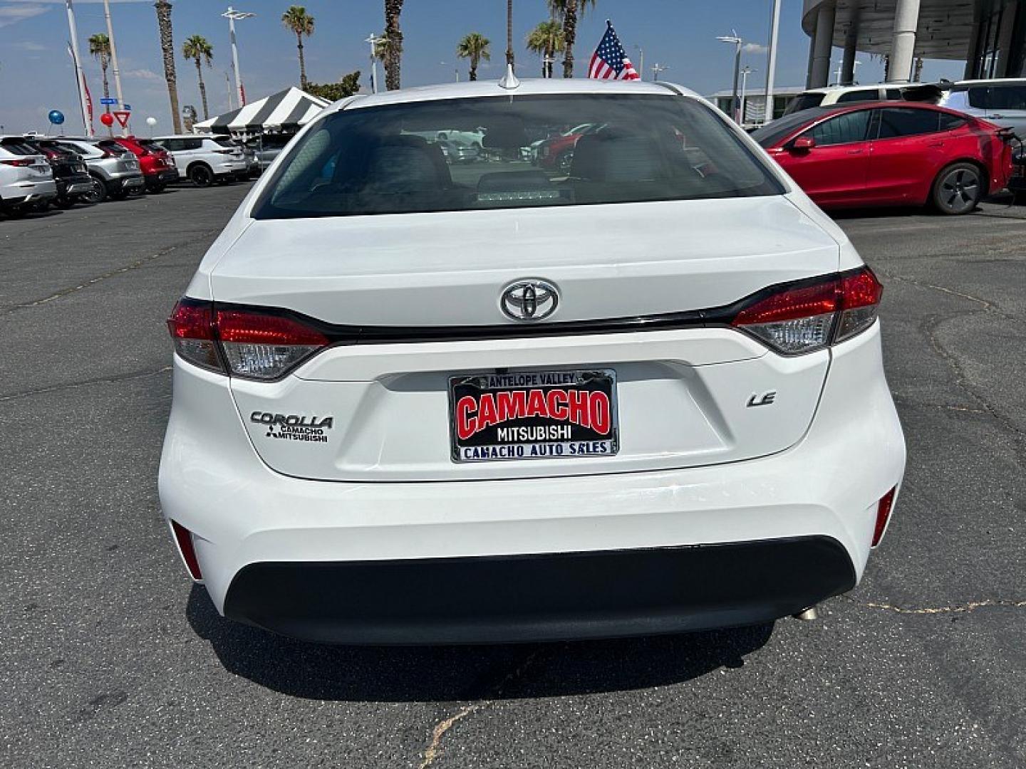 2023 White Toyota Corolla (5YFB4MDE6PP) with an 4-Cyl 2.0 Liter engine, Automatic CVT transmission, located at 412 Auto Vista Drive, Palmdale, 93551, (661) 945-0620, 34.592636, -118.136681- Photo#9