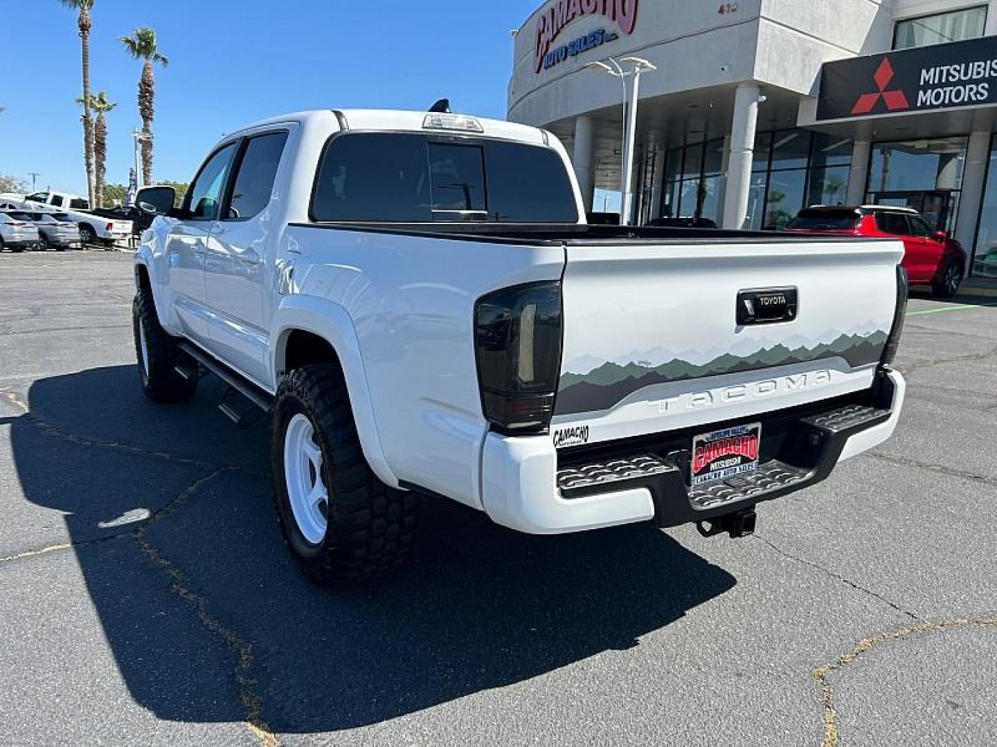 2023 WHITE Toyota Tacoma 2WD (3TMAZ5CN6PM) with an V6 3.5 Liter engine, Automatic 6-Spd transmission, located at 412 Auto Vista Drive, Palmdale, 93551, (661) 945-0620, 34.592636, -118.136681 - Photo#6