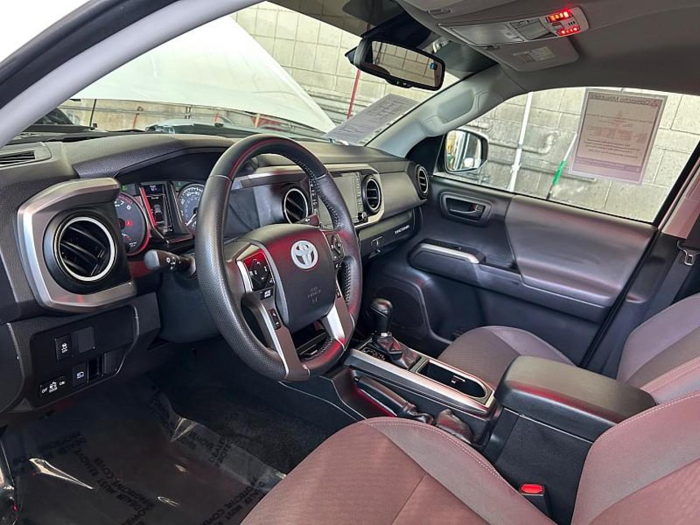 2023 WHITE Toyota Tacoma 2WD (3TMAZ5CN6PM) with an V6 3.5 Liter engine, Automatic 6-Spd transmission, located at 412 Auto Vista Drive, Palmdale, 93551, (661) 945-0620, 34.592636, -118.136681 - Photo#20