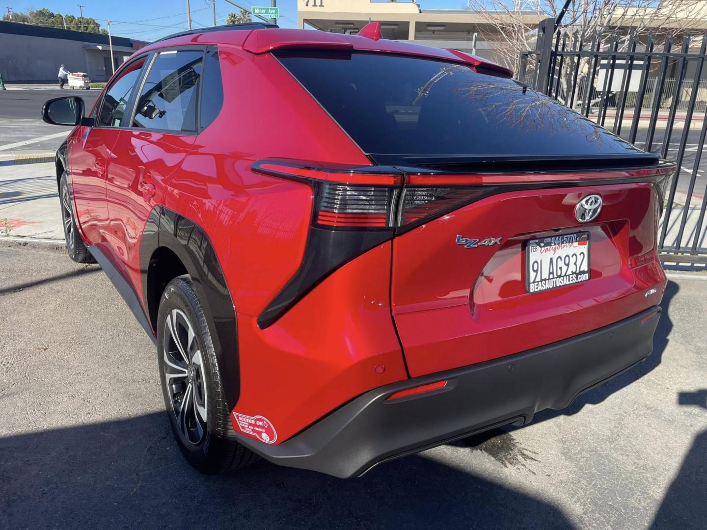 2023 Toyota bZ4X XLE AWD (JTMABACA4PA) with an ELECTRIC engine, 1A transmission, located at 744 E Miner Ave, Stockton, CA, 95202, (209) 944-5770, 37.956863, -121.282082 - PLUS TAXES AND FEES - Photo#9