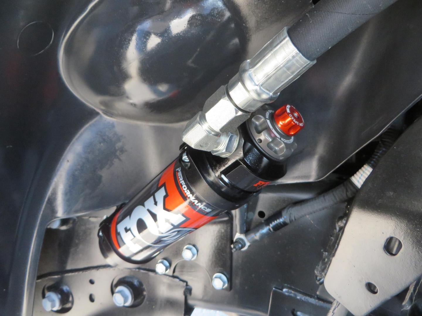 2024 CHARCOAL /BLACK RAM 2500 Big Horn Crew Cab SWB 4WD (3C6UR5DL7RG) with an 6.7L L6 OHV 24V TURBO DIESEL engine, 6A transmission, located at 2630 Grass Valley Highway, Auburn, CA, 95603, (530) 508-5100, 38.937893, -121.095482 - Leveled Ram sitting on 37" Toyo RT trail tires, 17" Method MR318 wheels, Fox 2.5 remote reservoir shock up front, Amp Power steps, and window tint. - Photo#11