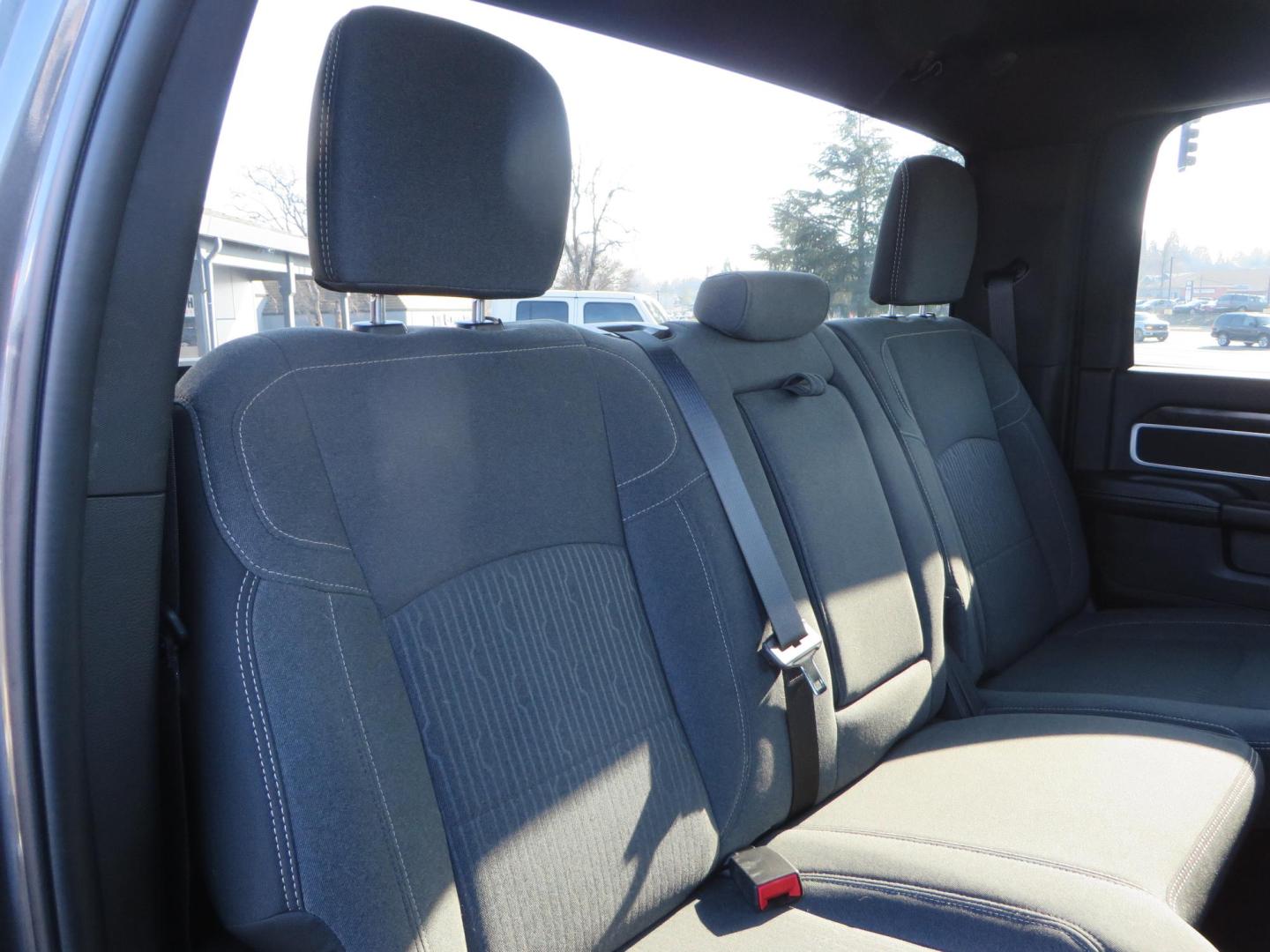 2024 CHARCOAL /BLACK RAM 2500 Big Horn Crew Cab SWB 4WD (3C6UR5DL7RG) with an 6.7L L6 OHV 24V TURBO DIESEL engine, 6A transmission, located at 2630 Grass Valley Highway, Auburn, CA, 95603, (530) 508-5100, 38.937893, -121.095482 - Leveled Ram sitting on 37" Toyo RT trail tires, 17" Method MR318 wheels, Fox 2.5 remote reservoir shock up front, Amp Power steps, and window tint. - Photo#60