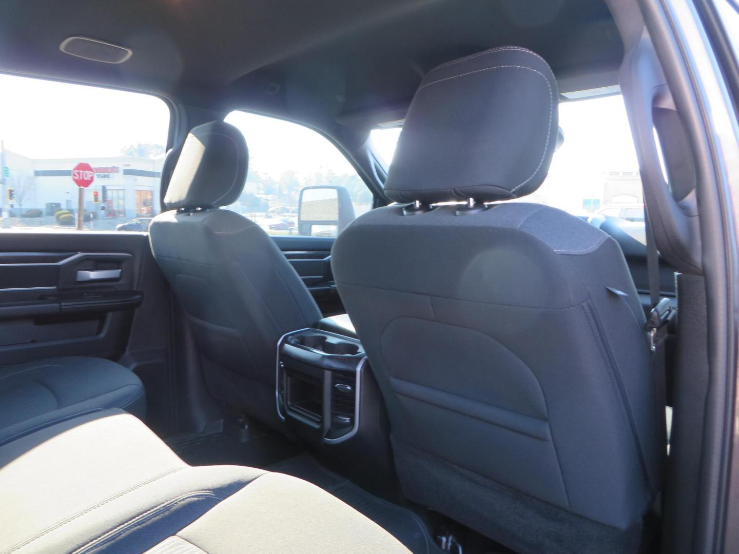 2024 CHARCOAL /BLACK RAM 2500 Big Horn Crew Cab SWB 4WD (3C6UR5DL7RG) with an 6.7L L6 OHV 24V TURBO DIESEL engine, 6A transmission, located at 2630 Grass Valley Highway, Auburn, CA, 95603, (530) 508-5100, 38.937893, -121.095482 - Leveled Ram sitting on 37" Toyo RT trail tires, 17" Method MR318 wheels, Fox 2.5 remote reservoir shock up front, Amp Power steps, and window tint. - Photo#61