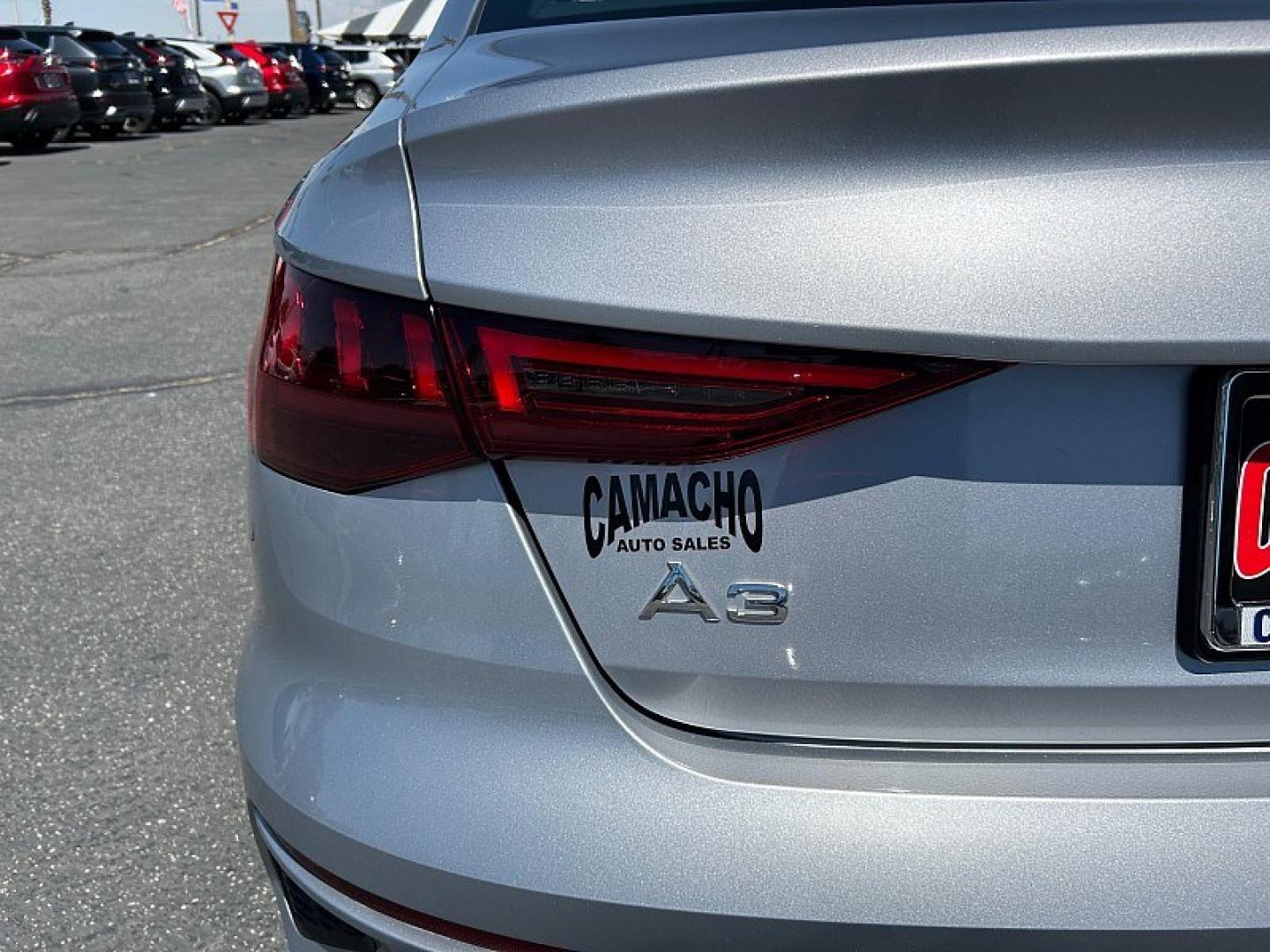 2024 WHITE Audi A3 (WAUAUDGY0RA) with an 4-Cyl Turbo 2.0L Hybrid engine, Automatic 7-Spd transmission, located at 412 Auto Vista Drive, Palmdale, 93551, (661) 945-0620, 34.592636, -118.136681- Photo#15