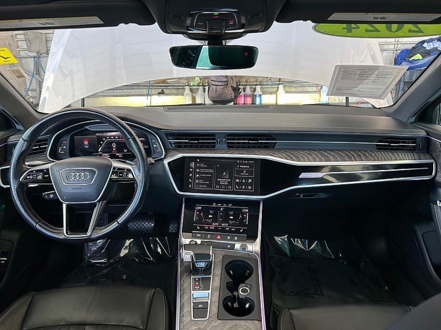 2024 WHITE Audi A6 Sedan (WAUE3BF2XRN) with an 4-Cyl Turbo 2.0L Hybrid engine, Automatic 7-Spd transmission, located at 412 Auto Vista Drive, Palmdale, 93551, (661) 945-0620, 34.592636, -118.136681- Photo#20