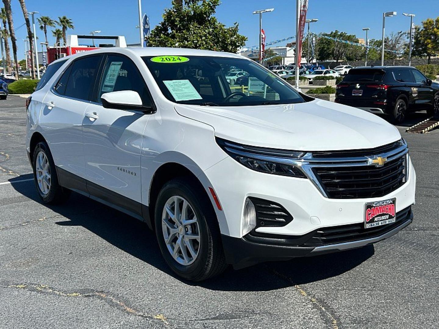 2024 WHITE Chevrolet Equinox (3GNAXUEG8RL) with an 4-Cyl Turbo 1.5 Liter engine, Automatic 6-Spd w/Overdrive transmission, located at 412 Auto Vista Drive, Palmdale, 93551, (661) 945-0620, 34.592636, -118.136681- Photo#0
