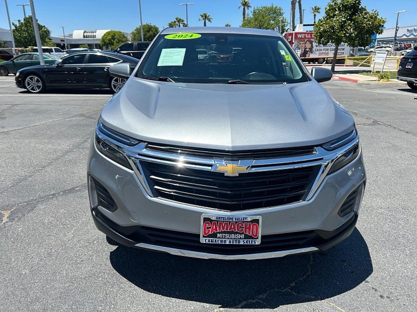 2024 GRAY Chevrolet Equinox (3GNAXUEG0RL) with an 4-Cyl Turbo 1.5 Liter engine, Automatic 6-Spd w/Overdrive transmission, located at 412 Auto Vista Drive, Palmdale, 93551, (661) 945-0620, 34.592636, -118.136681- Photo#1