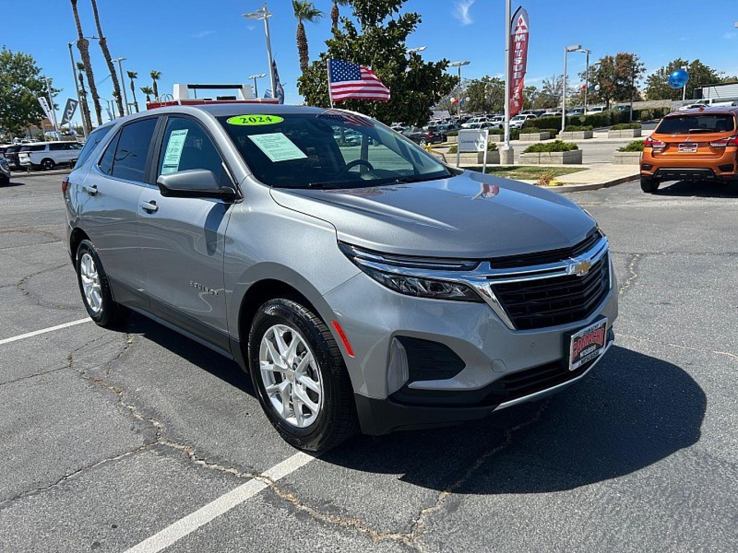 2024 Chevrolet Equinox (3GNAXKEG9RL) with an 4-Cyl Turbo 1.5 Liter engine, Automatic 6-Spd w/Overdrive transmission, located at 412 Auto Vista Drive, Palmdale, 93551, (661) 945-0620, 34.592636, -118.136681- Photo#0