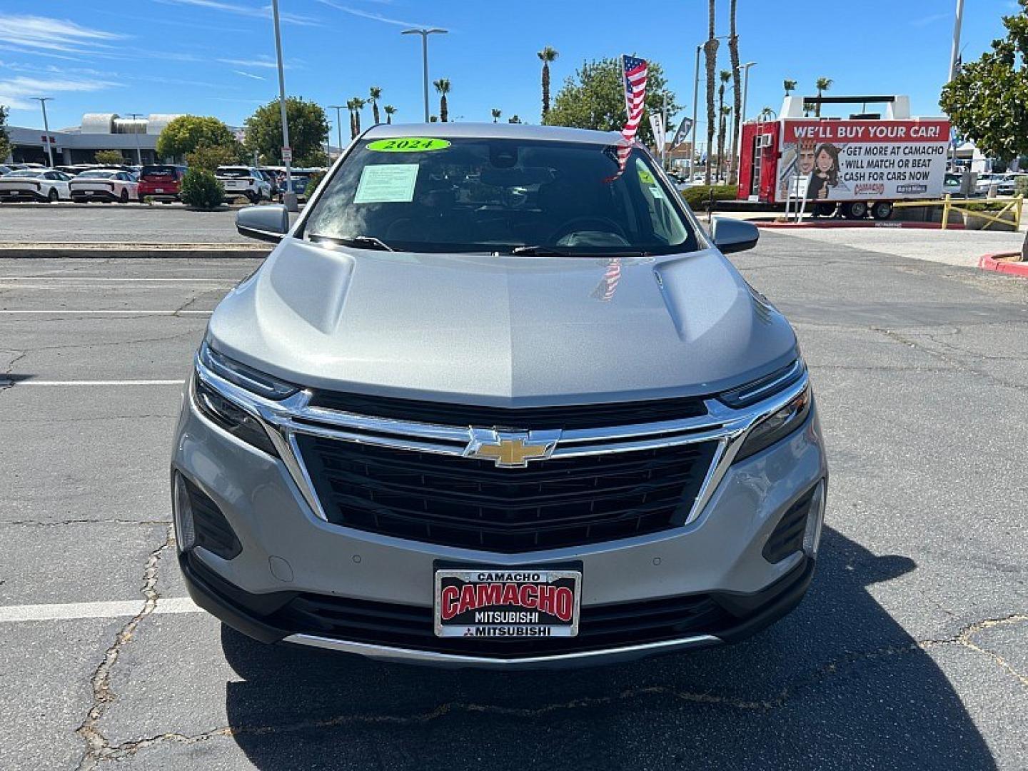 2024 Chevrolet Equinox (3GNAXKEG9RL) with an 4-Cyl Turbo 1.5 Liter engine, Automatic 6-Spd w/Overdrive transmission, located at 412 Auto Vista Drive, Palmdale, 93551, (661) 945-0620, 34.592636, -118.136681- Photo#5