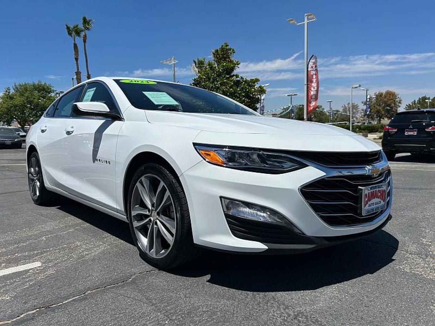 2024 WHITE Chevrolet Malibu (1G1ZE5ST5RF) with an 4-Cyl Turbo 1.5 Liter engine, Automatic CVT transmission, located at 412 Auto Vista Drive, Palmdale, 93551, (661) 945-0620, 34.592636, -118.136681 - Photo#0