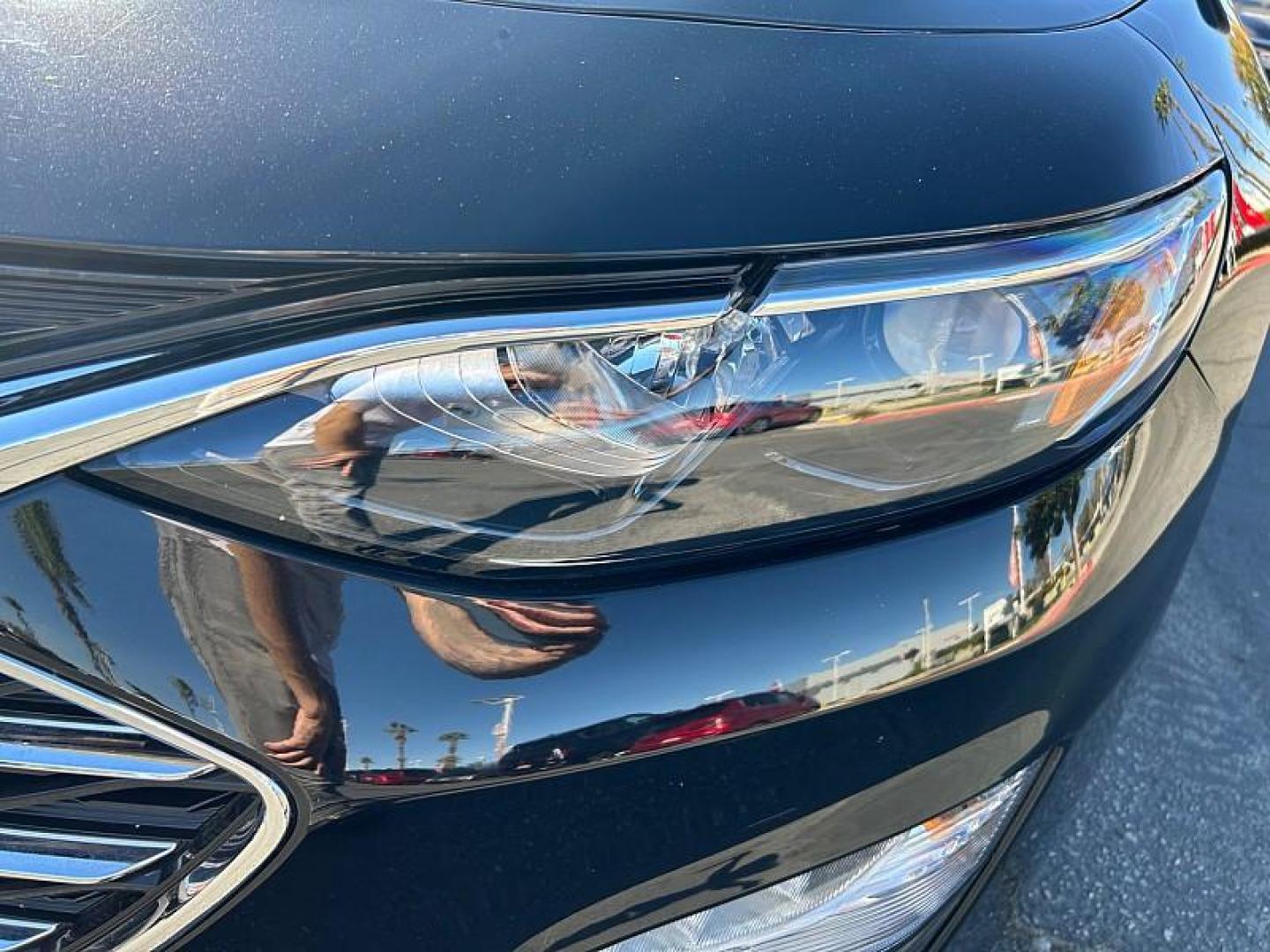 2024 BLACK Chevrolet Malibu (1G1ZD5ST2RF) with an 4-Cyl Turbo 1.5 Liter engine, Automatic CVT transmission, located at 412 Auto Vista Drive, Palmdale, 93551, (661) 945-0620, 34.592636, -118.136681 - Photo#3