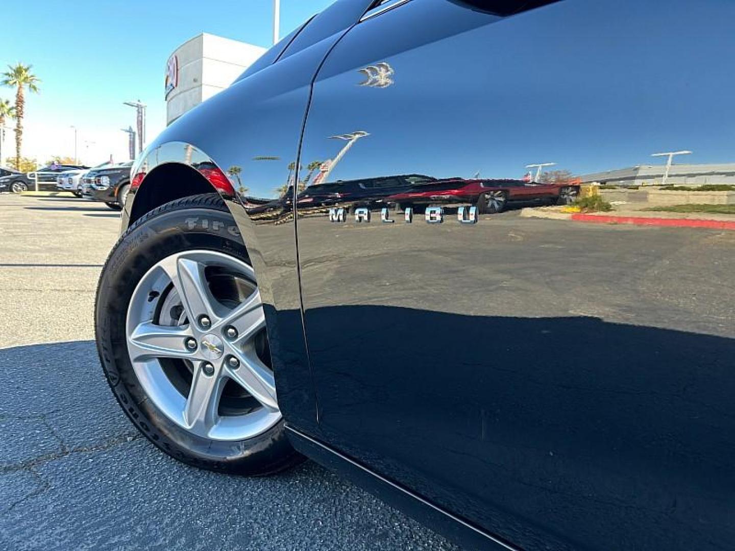 2024 BLACK Chevrolet Malibu (1G1ZD5ST2RF) with an 4-Cyl Turbo 1.5 Liter engine, Automatic CVT transmission, located at 412 Auto Vista Drive, Palmdale, 93551, (661) 945-0620, 34.592636, -118.136681 - Photo#12