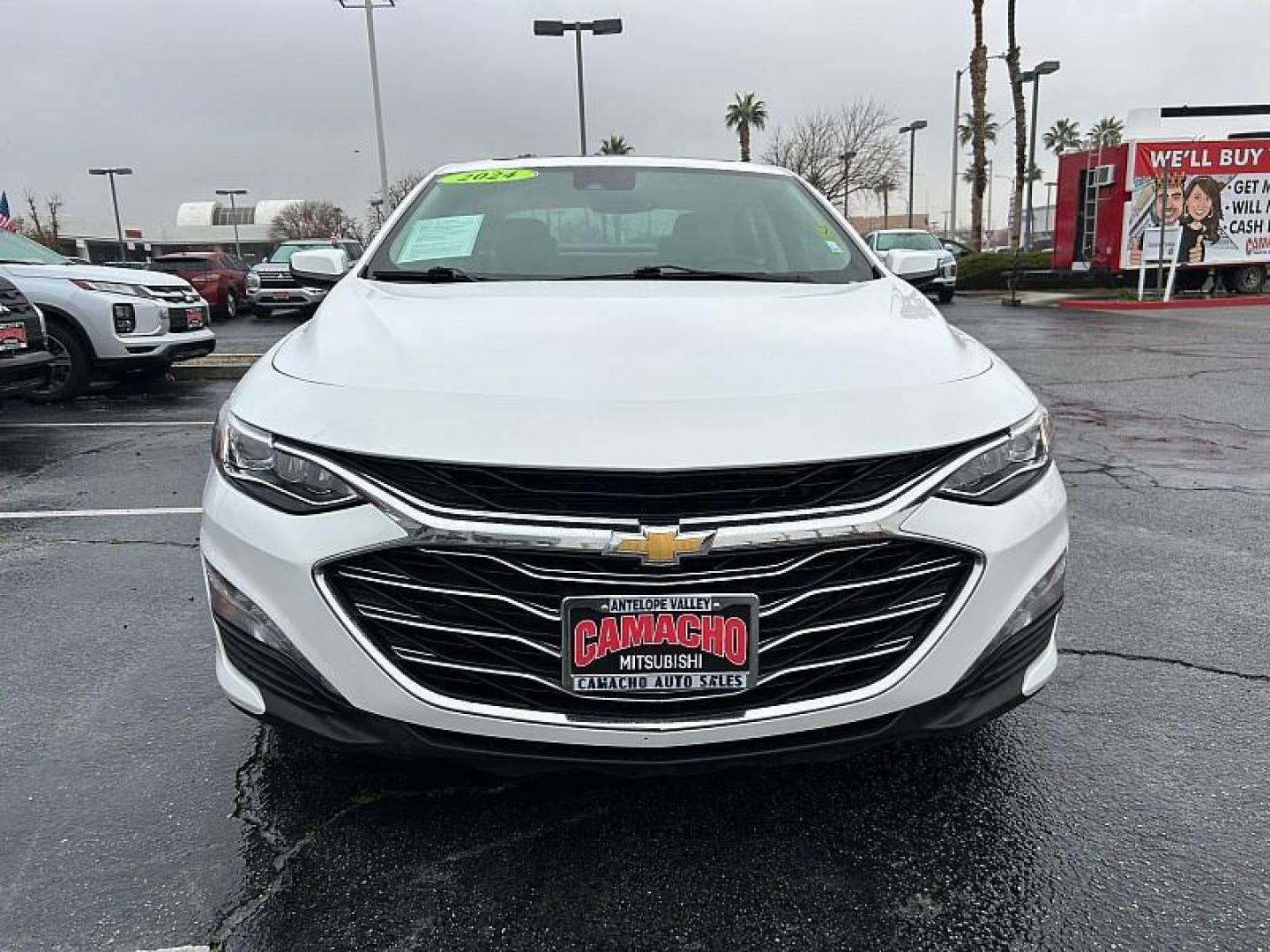 2024 WHITE Chevrolet Malibu (1G1ZE5ST0RF) with an 4-Cyl Turbo 1.5 Liter engine, Automatic CVT transmission, located at 412 Auto Vista Drive, Palmdale, 93551, (661) 945-0620, 34.592636, -118.136681- Photo#1