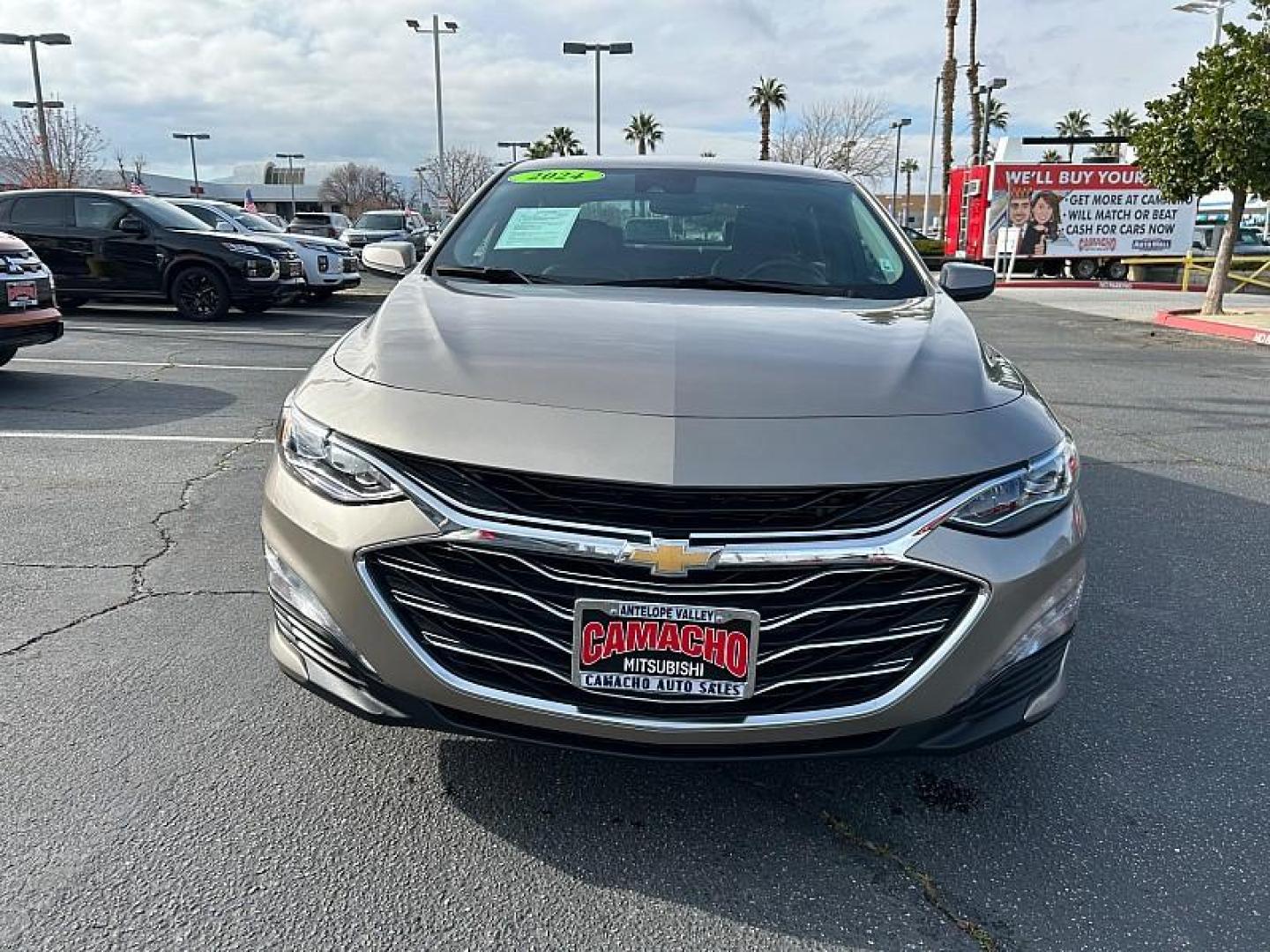 2024 GRAY Chevrolet Malibu (1G1ZE5ST9RF) with an 4-Cyl Turbo 1.5 Liter engine, Automatic CVT transmission, located at 412 Auto Vista Drive, Palmdale, 93551, (661) 945-0620, 34.592636, -118.136681 - Photo#1