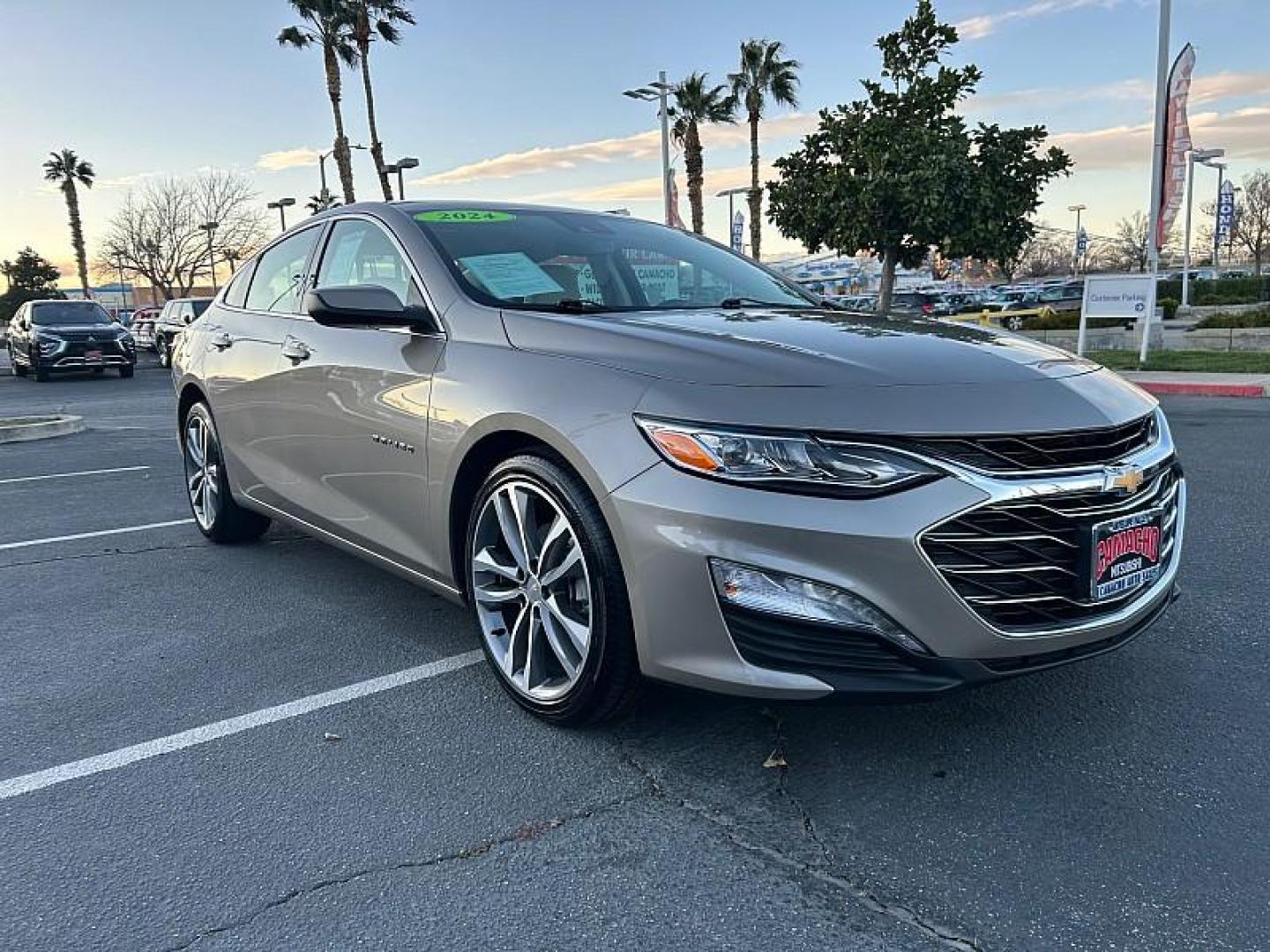 2024 GRAY Chevrolet Malibu (1G1ZE5ST8RF) with an 4-Cyl Turbo 1.5 Liter engine, Automatic CVT transmission, located at 412 Auto Vista Drive, Palmdale, 93551, (661) 945-0620, 34.592636, -118.136681 - Photo#0