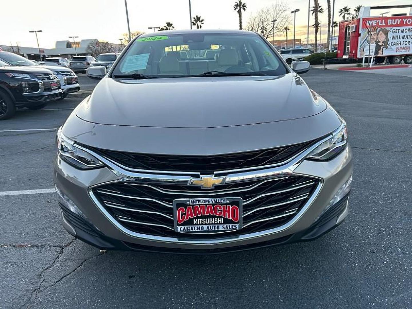2024 GRAY Chevrolet Malibu (1G1ZE5ST8RF) with an 4-Cyl Turbo 1.5 Liter engine, Automatic CVT transmission, located at 412 Auto Vista Drive, Palmdale, 93551, (661) 945-0620, 34.592636, -118.136681 - Photo#1