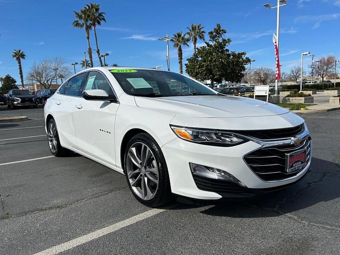 2024 WHITE Chevrolet Malibu (1G1ZE5ST2RF) with an 4-Cyl Turbo 1.5 Liter engine, Automatic CVT transmission, located at 412 Auto Vista Drive, Palmdale, 93551, (661) 945-0620, 34.592636, -118.136681 - Photo#0