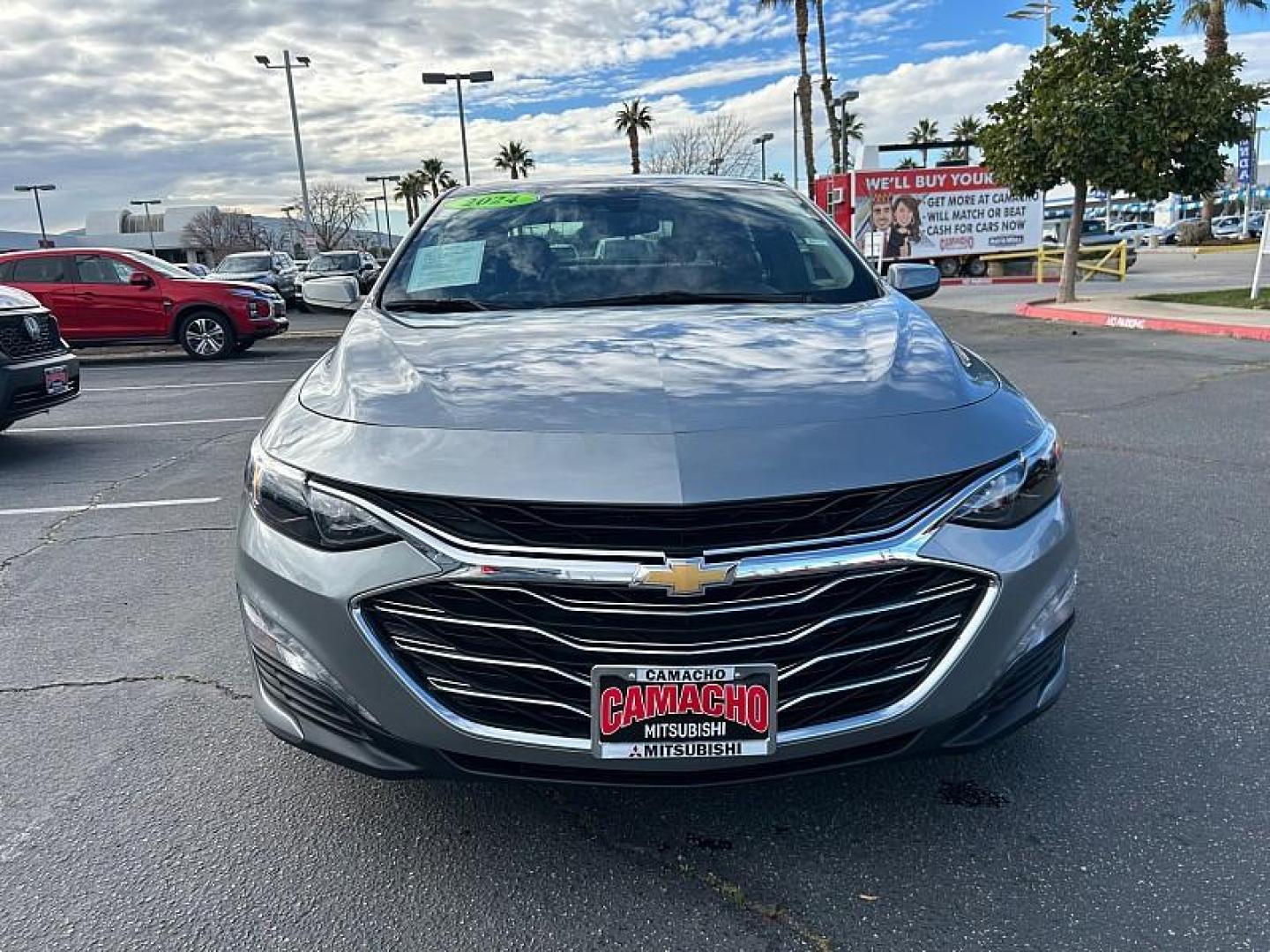 2024 GRAY Chevrolet Malibu (1G1ZD5ST8RF) with an 4-Cyl Turbo 1.5 Liter engine, Automatic CVT transmission, located at 412 Auto Vista Drive, Palmdale, 93551, (661) 945-0620, 34.592636, -118.136681 - Photo#1