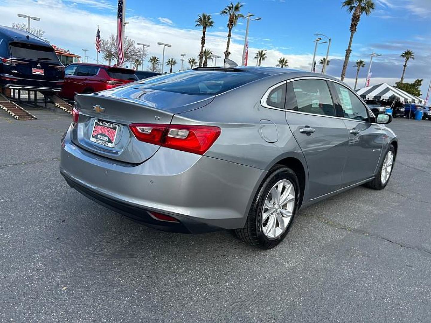 2024 GRAY Chevrolet Malibu (1G1ZD5ST8RF) with an 4-Cyl Turbo 1.5 Liter engine, Automatic CVT transmission, located at 412 Auto Vista Drive, Palmdale, 93551, (661) 945-0620, 34.592636, -118.136681 - Photo#2