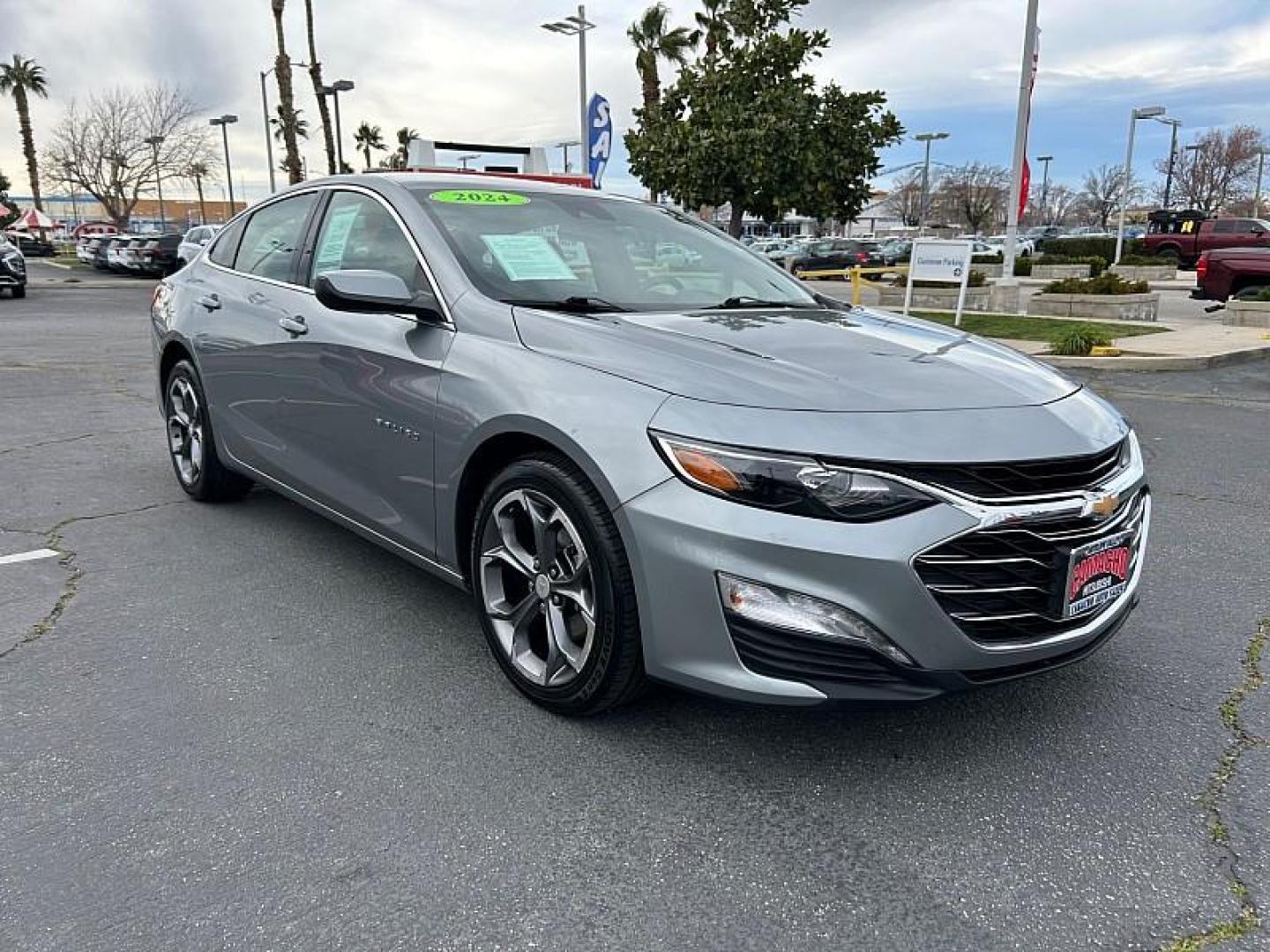 2024 GRAY Chevrolet Malibu (1G1ZD5ST6RF) with an 4-Cyl Turbo 1.5 Liter engine, Automatic CVT transmission, located at 412 Auto Vista Drive, Palmdale, 93551, (661) 945-0620, 34.592636, -118.136681 - Photo#1
