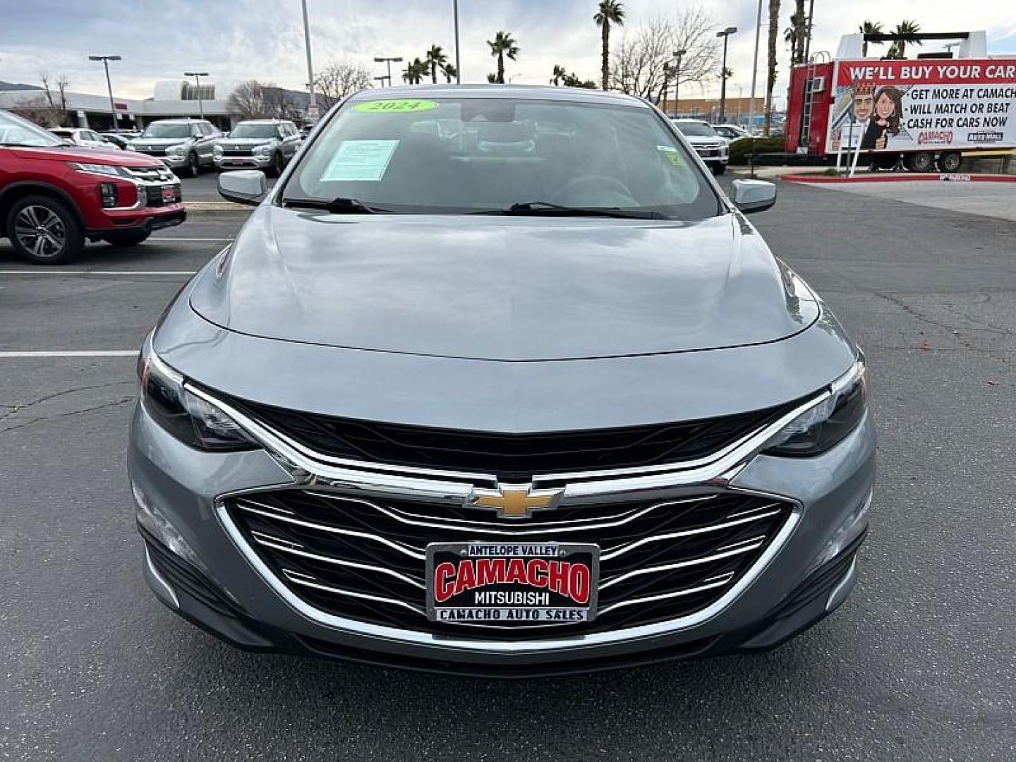 2024 GRAY Chevrolet Malibu (1G1ZD5ST6RF) with an 4-Cyl Turbo 1.5 Liter engine, Automatic CVT transmission, located at 412 Auto Vista Drive, Palmdale, 93551, (661) 945-0620, 34.592636, -118.136681 - Photo#5