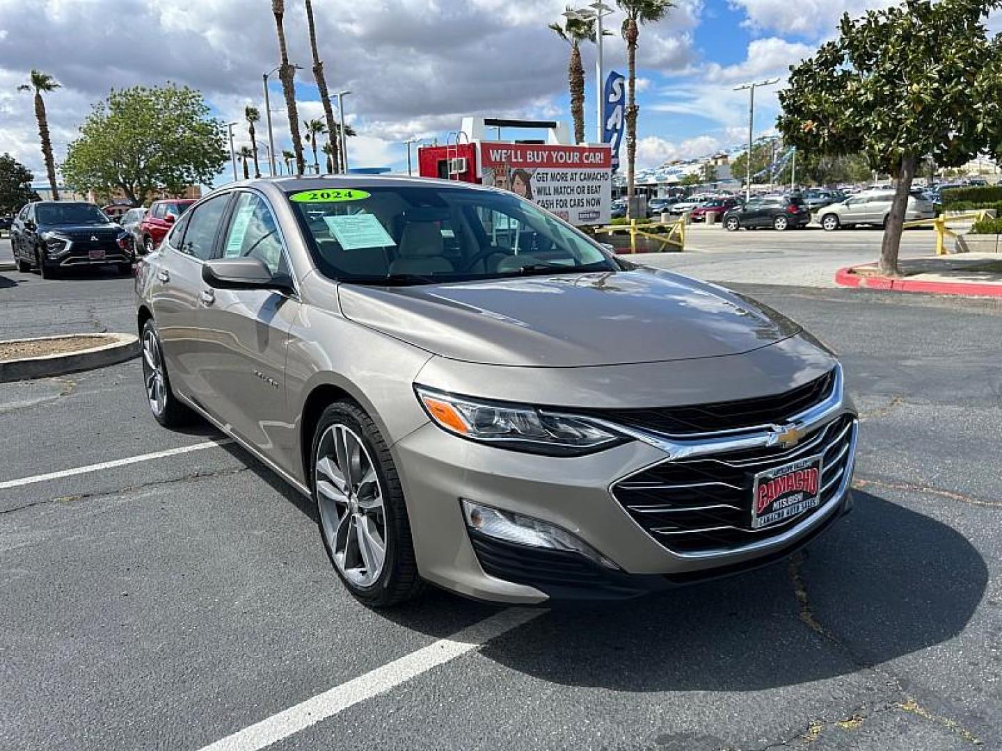 2024 GRAY Chevrolet Malibu (1G1ZE5ST6RF) with an 4-Cyl Turbo 1.5 Liter engine, Automatic CVT transmission, located at 412 Auto Vista Drive, Palmdale, 93551, (661) 945-0620, 34.592636, -118.136681 - Photo#0