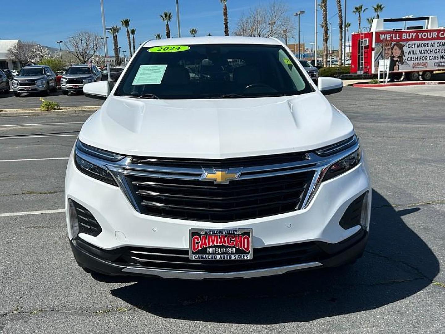 2024 WHITE Chevrolet Malibu (1G1ZD5STXRF) with an 4-Cyl Turbo 1.5 Liter engine, Automatic CVT transmission, located at 412 Auto Vista Drive, Palmdale, 93551, (661) 945-0620, 34.592636, -118.136681 - Photo#2