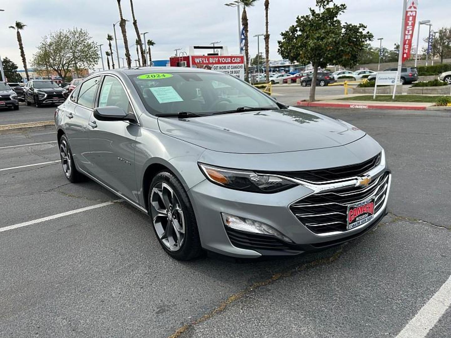 2024 GRAY Chevrolet Malibu (1G1ZD5ST8RF) with an 4-Cyl Turbo 1.5 Liter engine, Automatic CVT transmission, located at 412 Auto Vista Drive, Palmdale, 93551, (661) 945-0620, 34.592636, -118.136681 - Photo#0