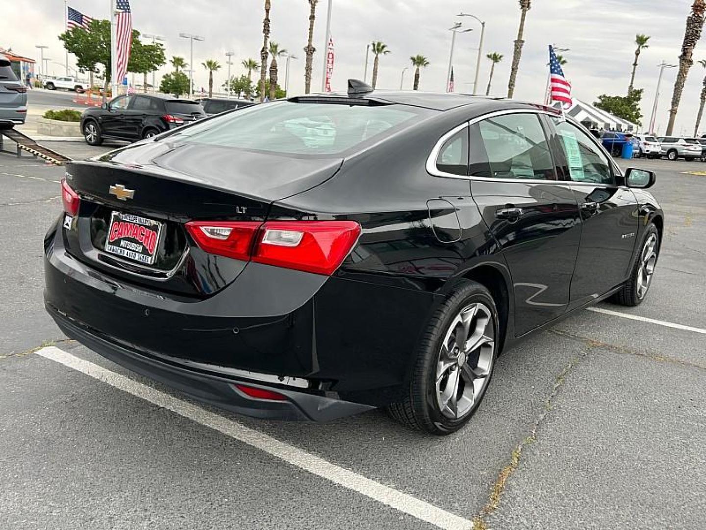 2024 BLACK Chevrolet Malibu (1G1ZD5ST7RF) with an 4-Cyl Turbo 1.5 Liter engine, Automatic CVT transmission, located at 412 Auto Vista Drive, Palmdale, 93551, (661) 945-0620, 34.592636, -118.136681 - Photo#6
