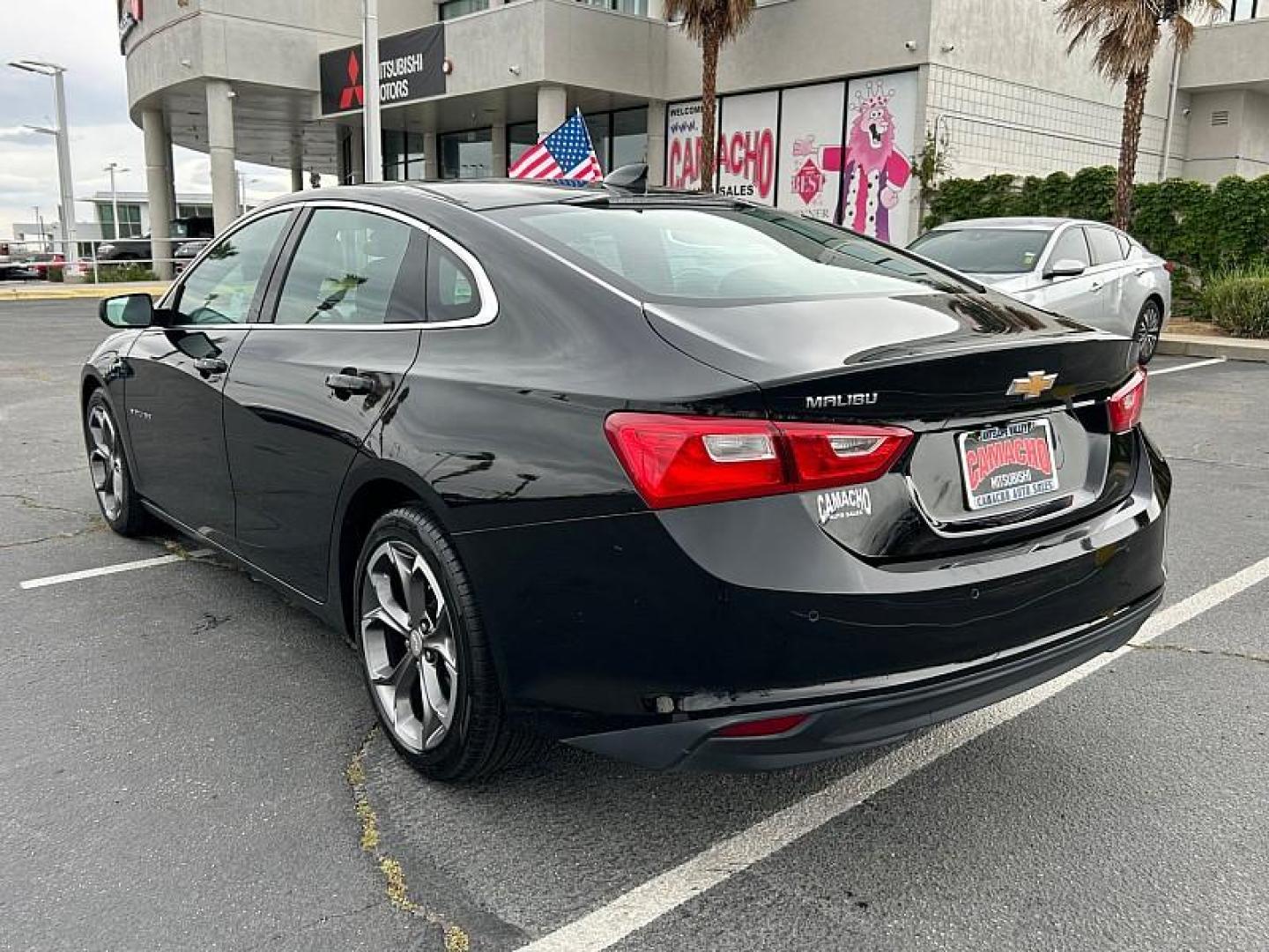 2024 BLACK Chevrolet Malibu (1G1ZD5ST7RF) with an 4-Cyl Turbo 1.5 Liter engine, Automatic CVT transmission, located at 412 Auto Vista Drive, Palmdale, 93551, (661) 945-0620, 34.592636, -118.136681 - Photo#8