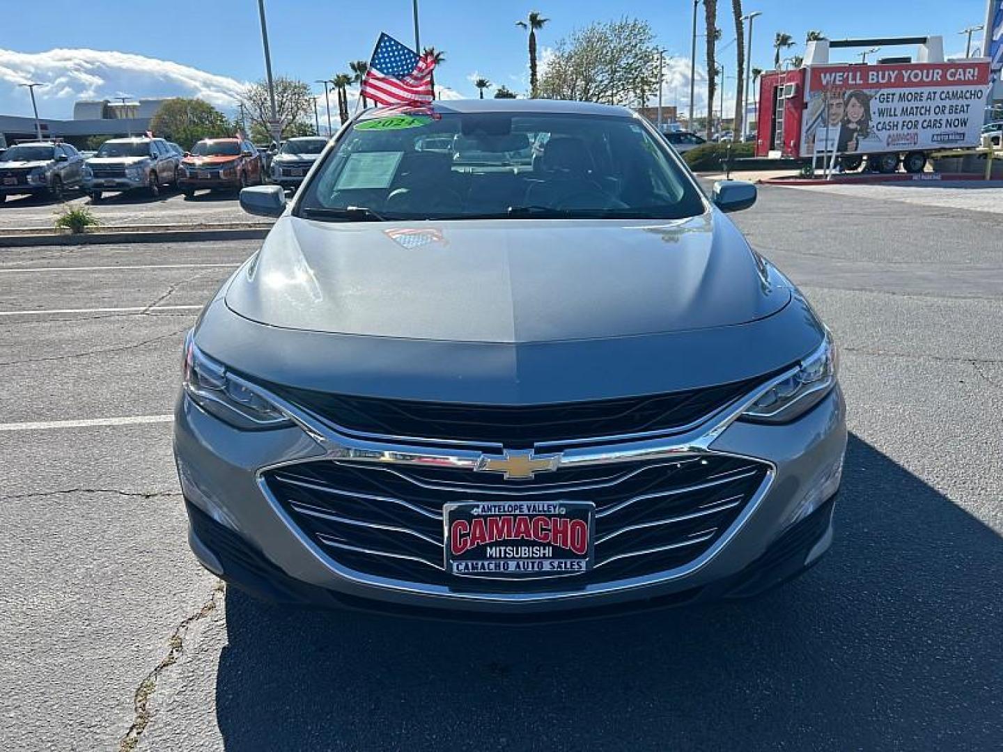 2024 GRAY Chevrolet Malibu (1G1ZE5ST5RF) with an 4-Cyl Turbo 1.5 Liter engine, Automatic CVT transmission, located at 412 Auto Vista Drive, Palmdale, 93551, (661) 945-0620, 34.592636, -118.136681 - Photo#1