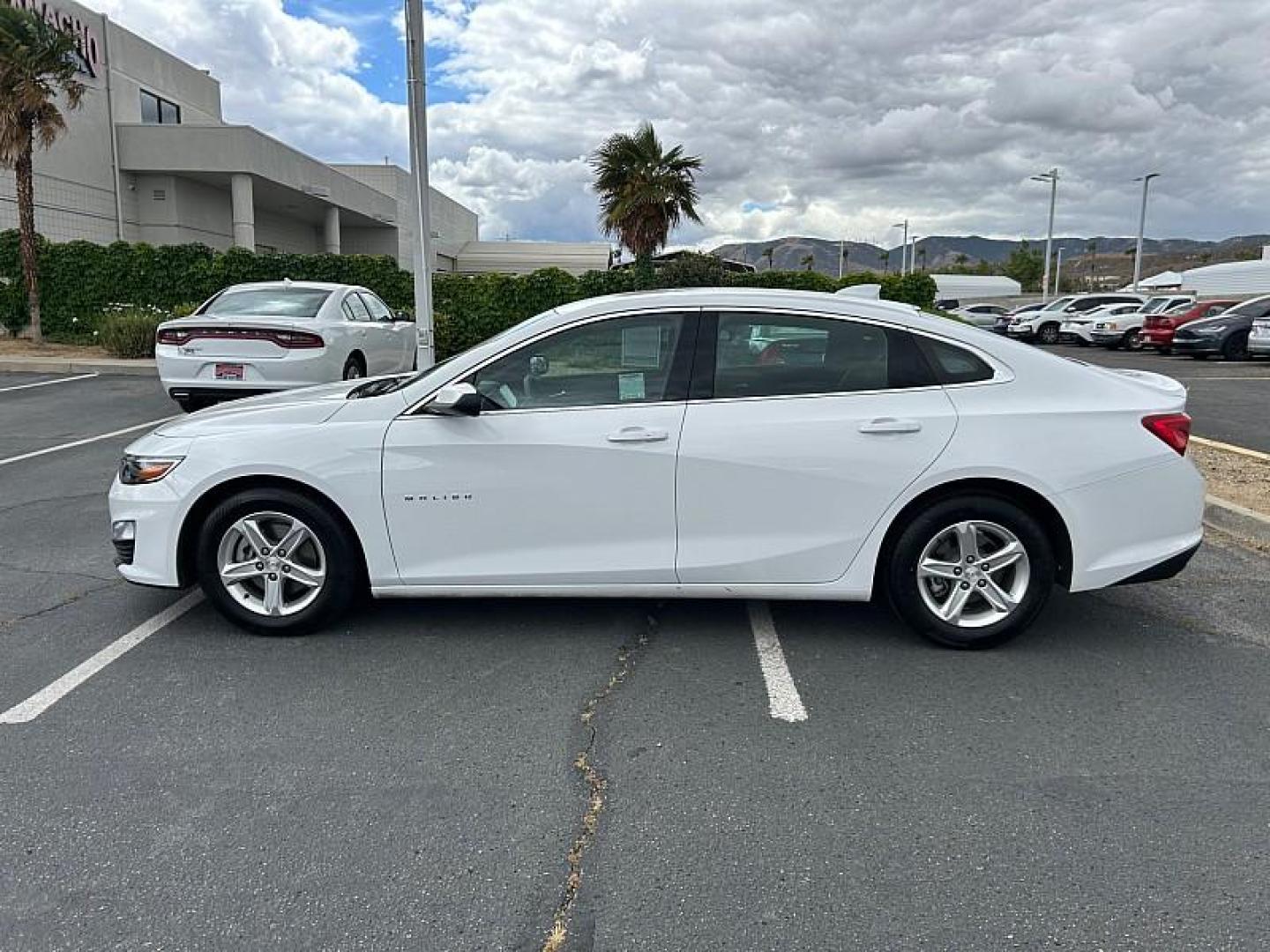 2024 WHITE Chevrolet Malibu (1G1ZD5ST7RF) with an 4-Cyl Turbo 1.5 Liter engine, Automatic CVT transmission, located at 412 Auto Vista Drive, Palmdale, 93551, (661) 945-0620, 34.592636, -118.136681 - Photo#6
