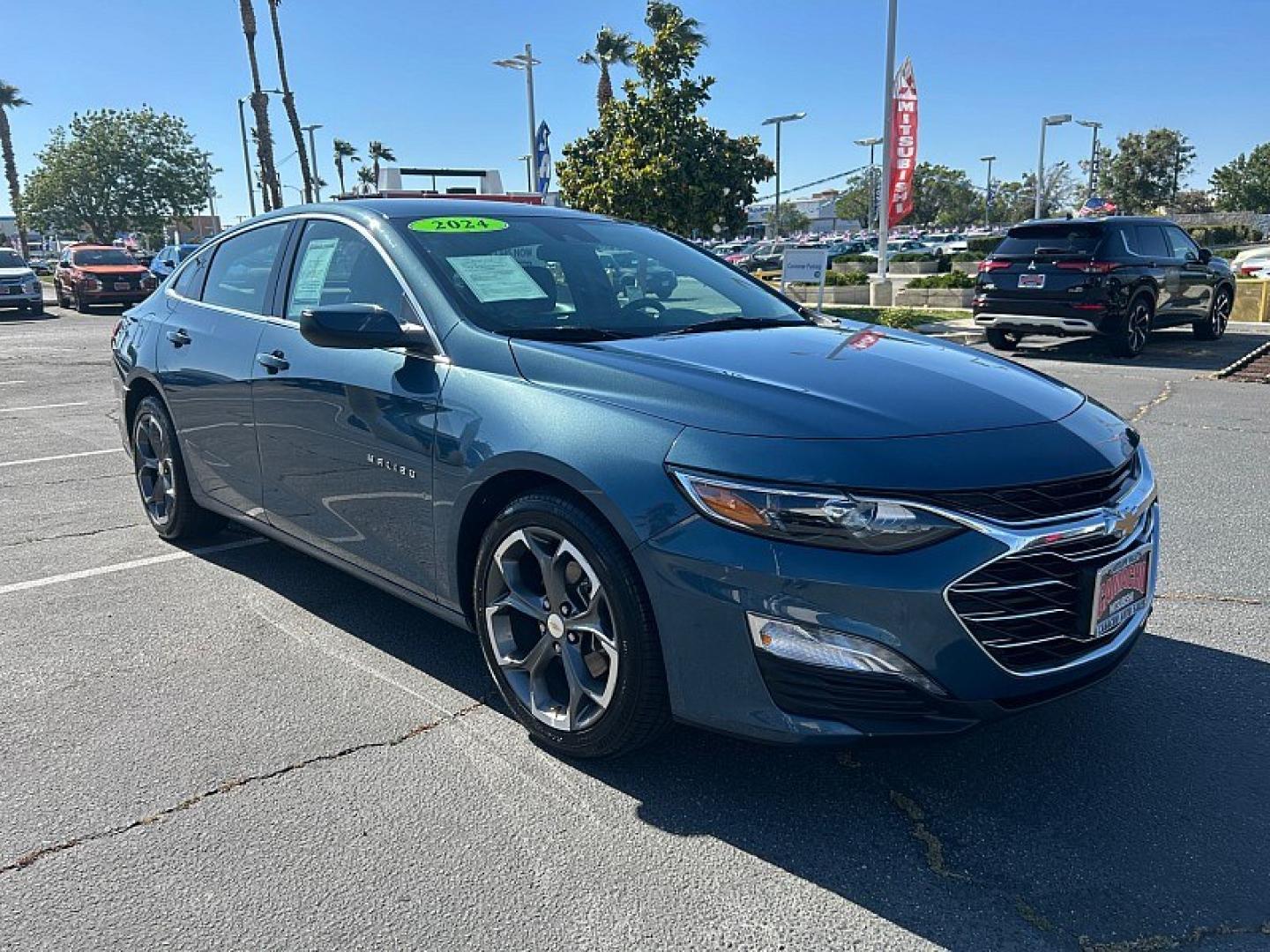 2024 BLUE Chevrolet Malibu (1G1ZD5ST1RF) with an 4-Cyl Turbo 1.5 Liter engine, Automatic CVT transmission, located at 412 Auto Vista Drive, Palmdale, 93551, (661) 945-0620, 34.592636, -118.136681 - Photo#0