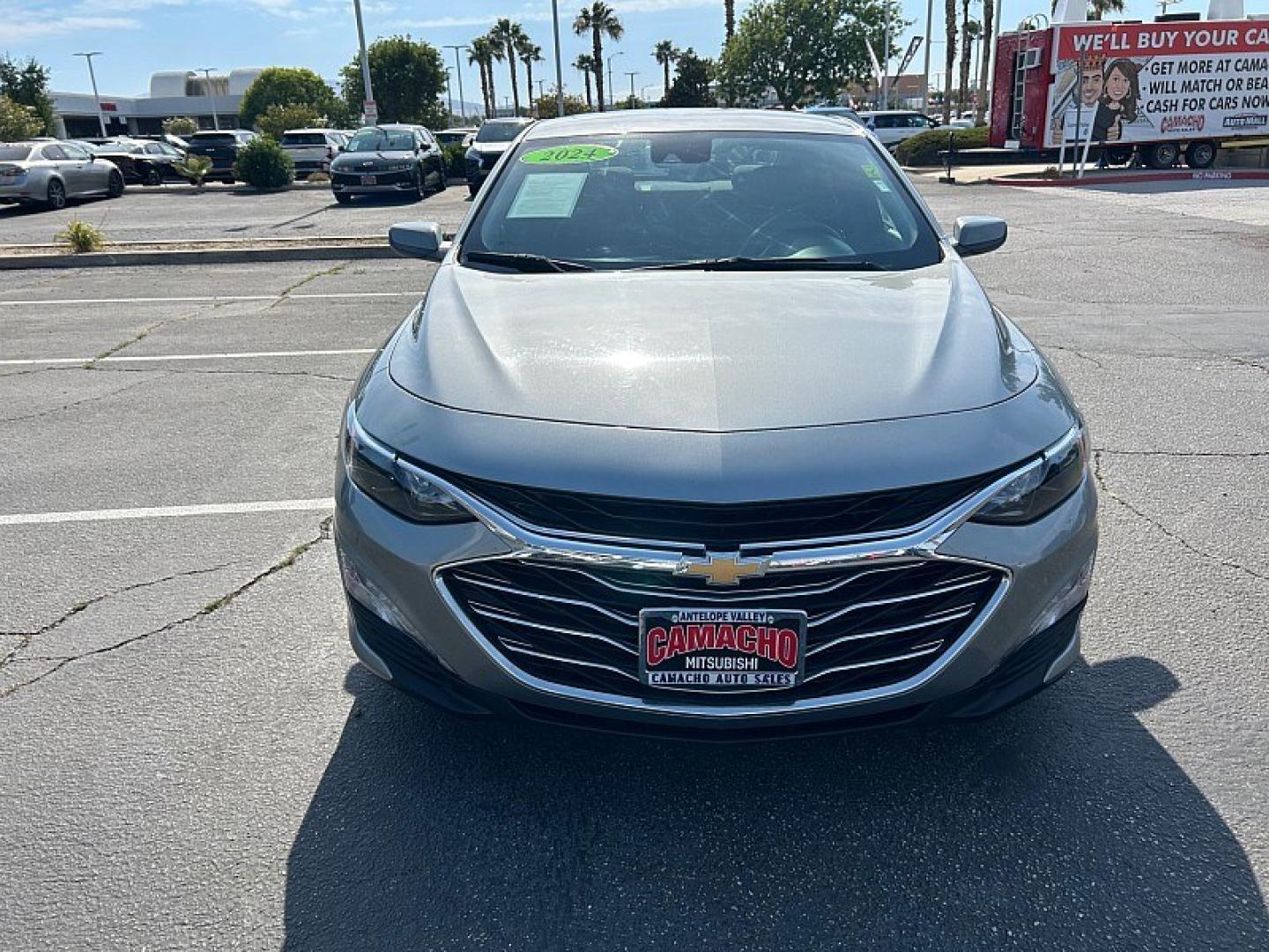 2024 Gray Chevrolet Malibu (1G1ZD5ST0RF) with an 4-Cyl Turbo 1.5 Liter engine, Automatic CVT transmission, located at 412 Auto Vista Drive, Palmdale, 93551, (661) 945-0620, 34.592636, -118.136681- Photo#1
